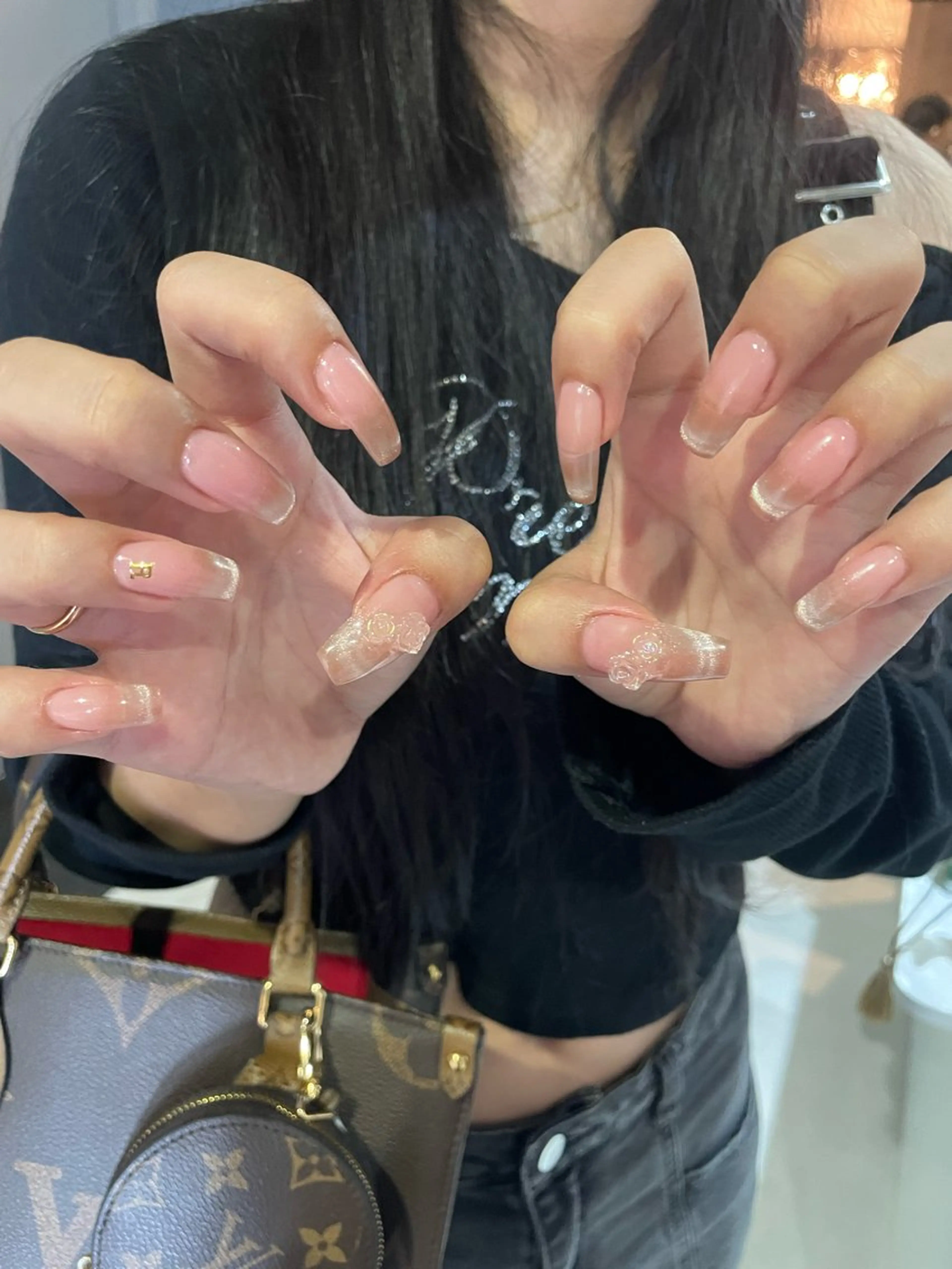 オフ無料🆓チップ長さだし10本マグネット🩷🩵の写真