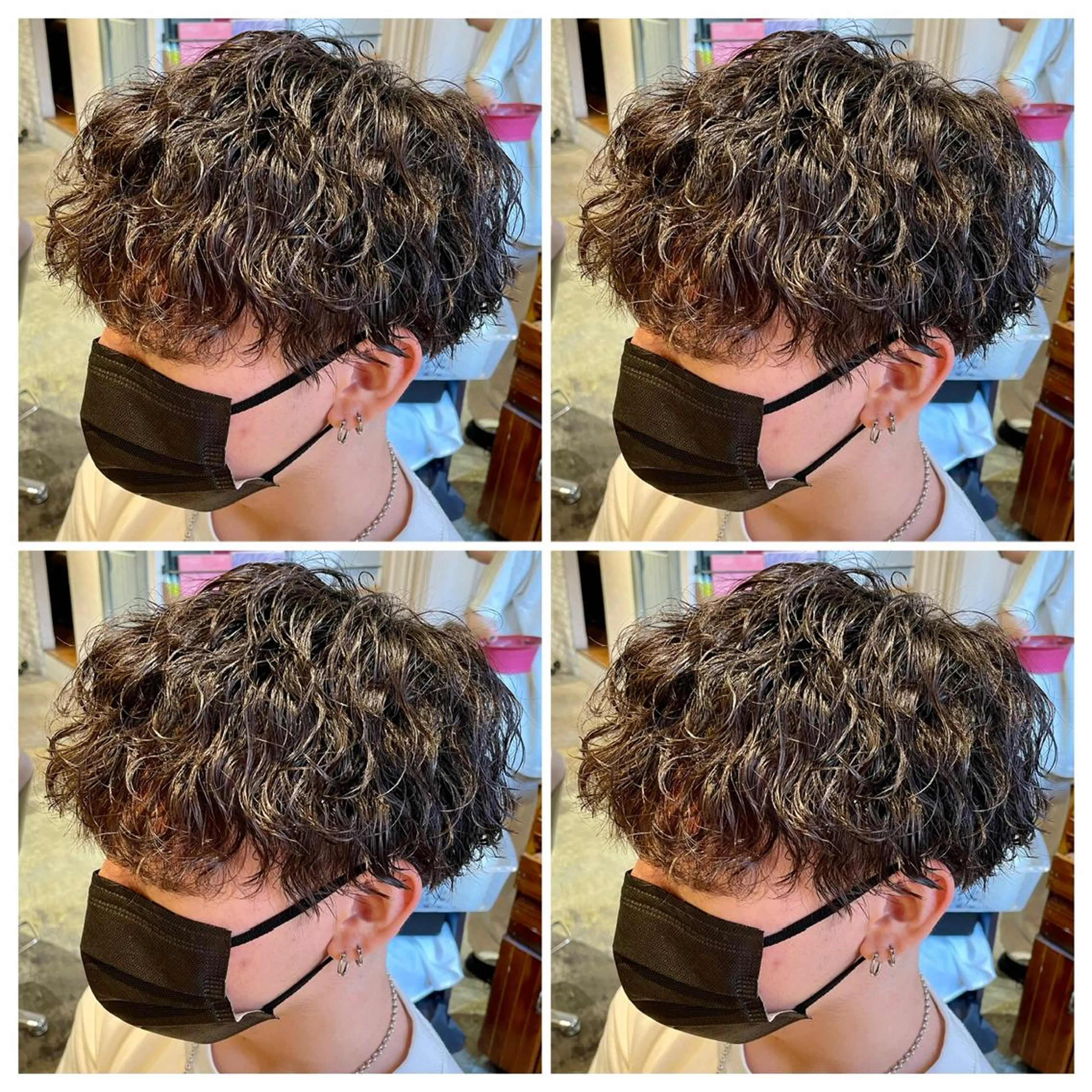 パーマ メンズ 💎髪質改善／艶髪 荻原💎のヘアスタイル