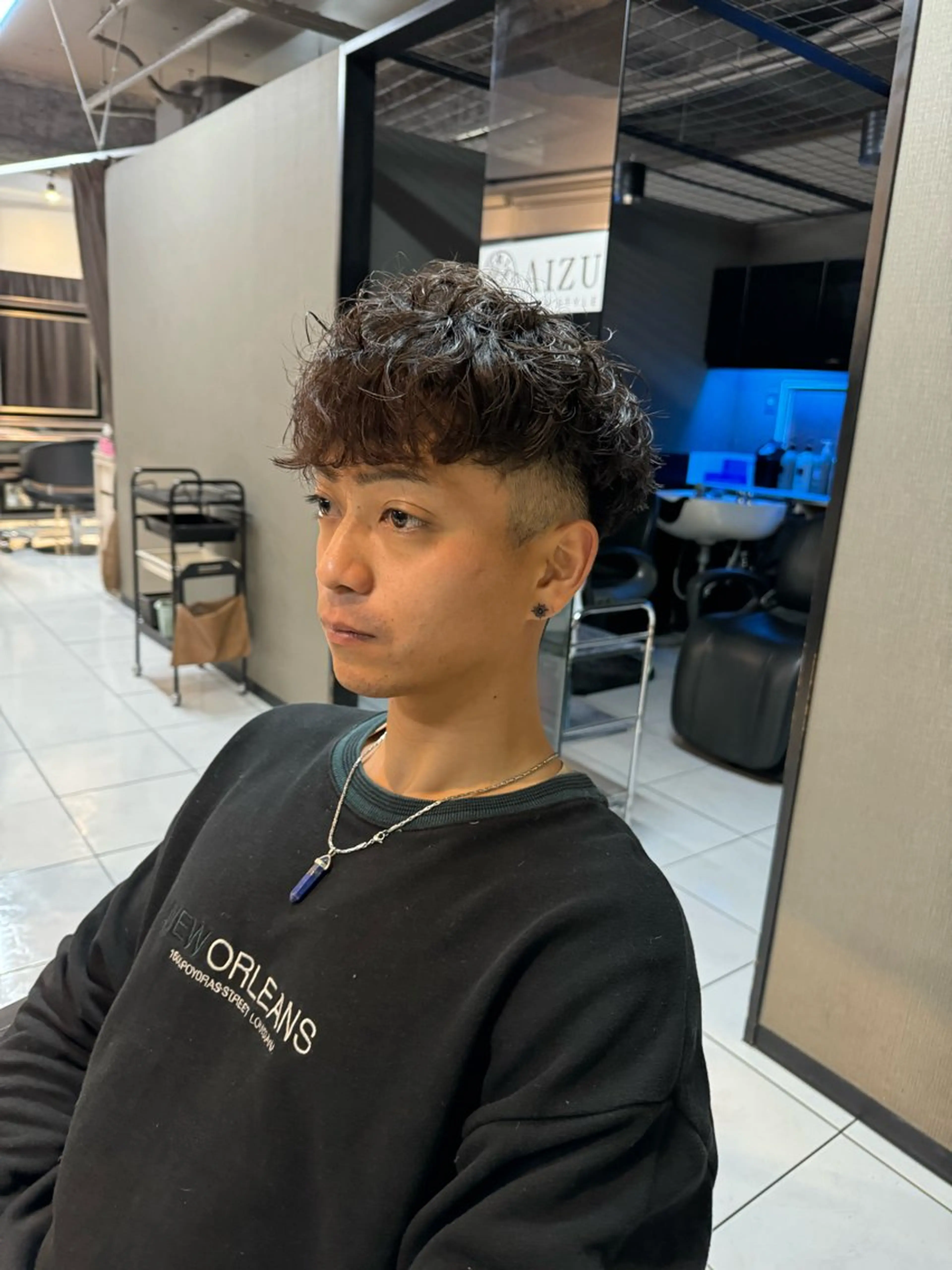 ショート カット パーマ 🔥メンズ特化🔥 佐藤桂崇のヘアスタイル