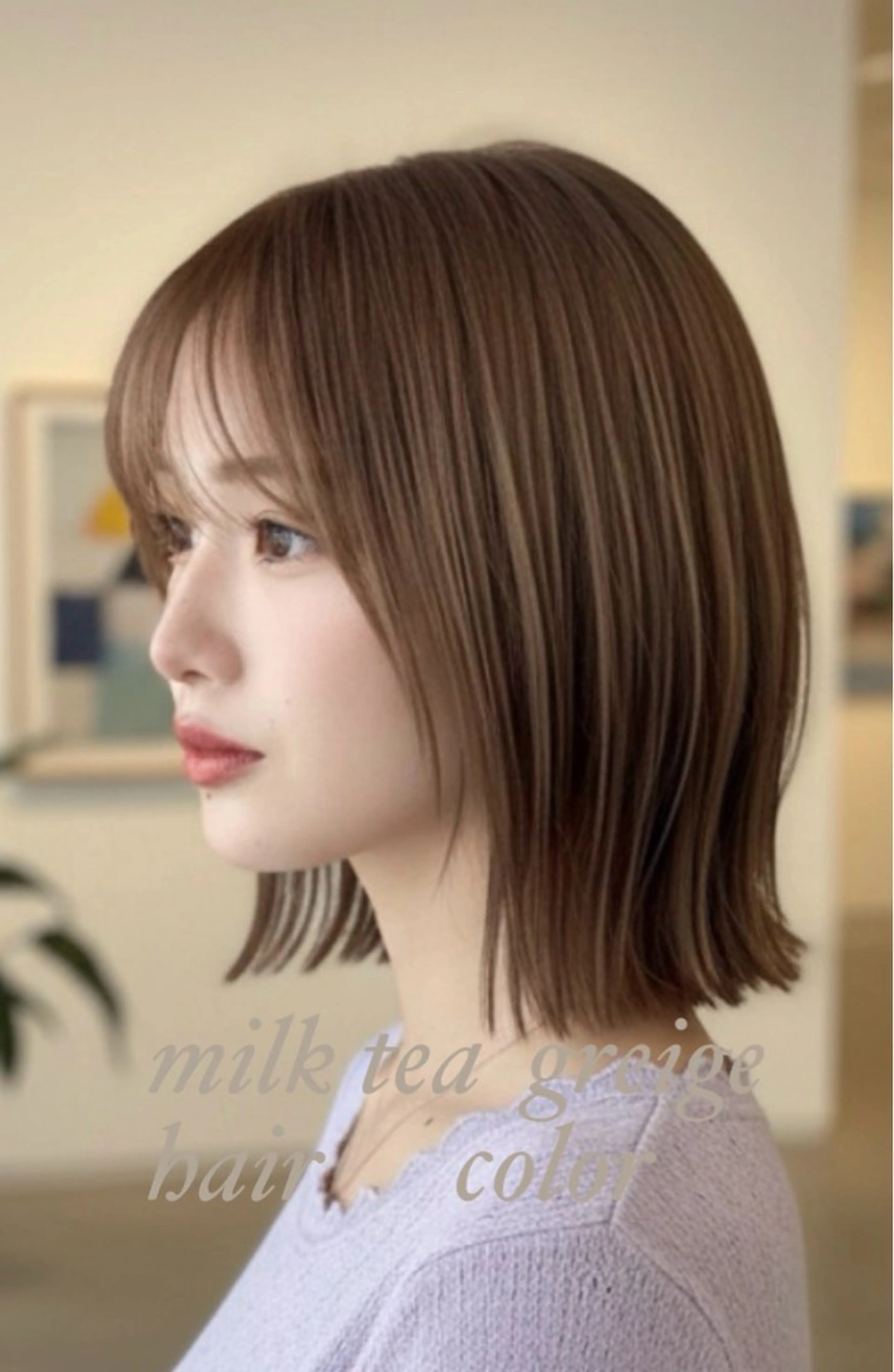 ショート カラー カット ヘアカラー トリートメント M.SLASH 辻 孝志のヘアスタイル