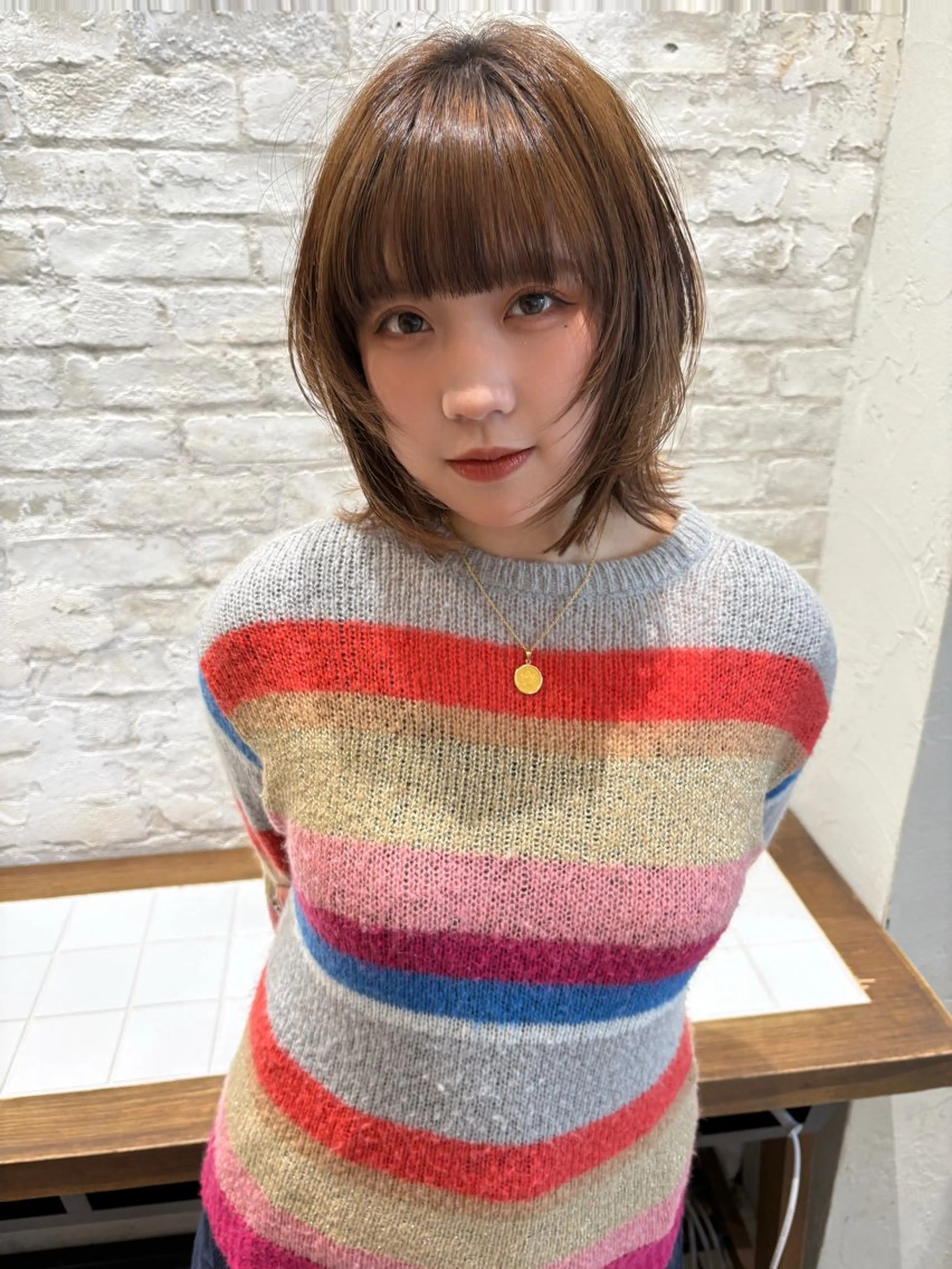 ショート 顔周りカット unami kichijoji所属・💭透明感/艶髪🫧 haluki🫧‪のヘアスタイル