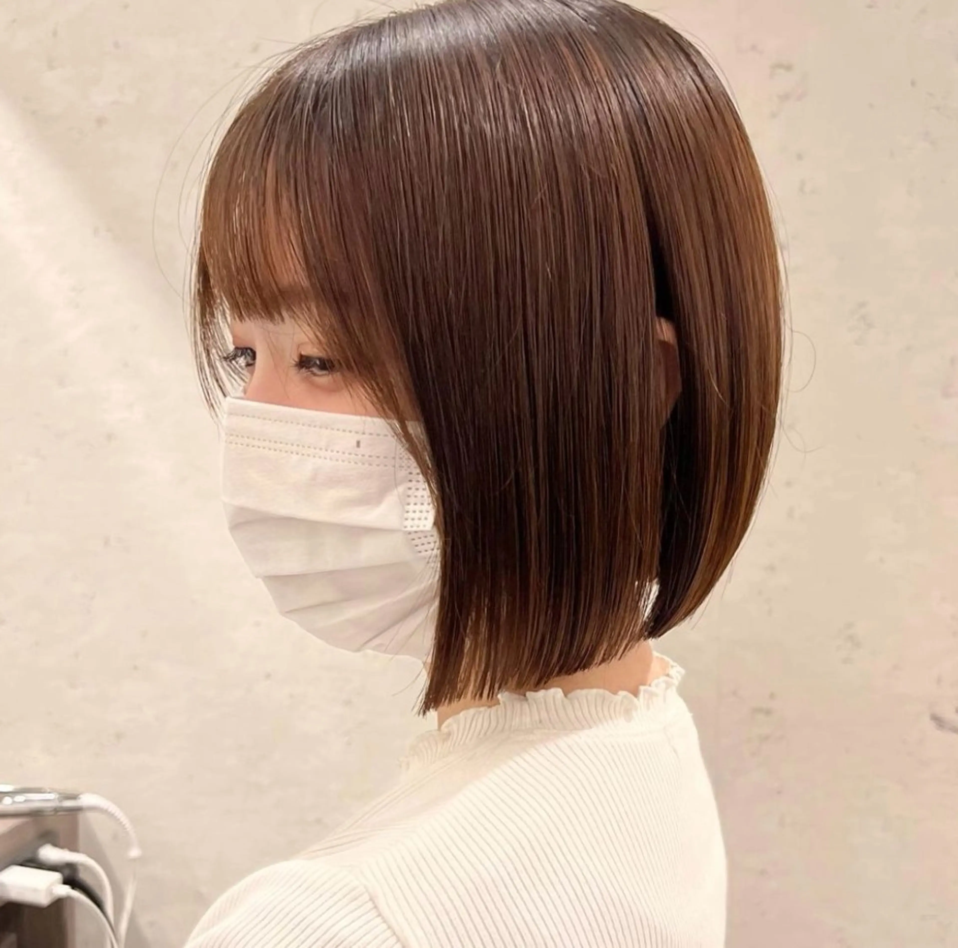 ショート カラー ヘアカラー トリートメント 💎美髪矯正特化💎 ハルヒコのヘアスタイル