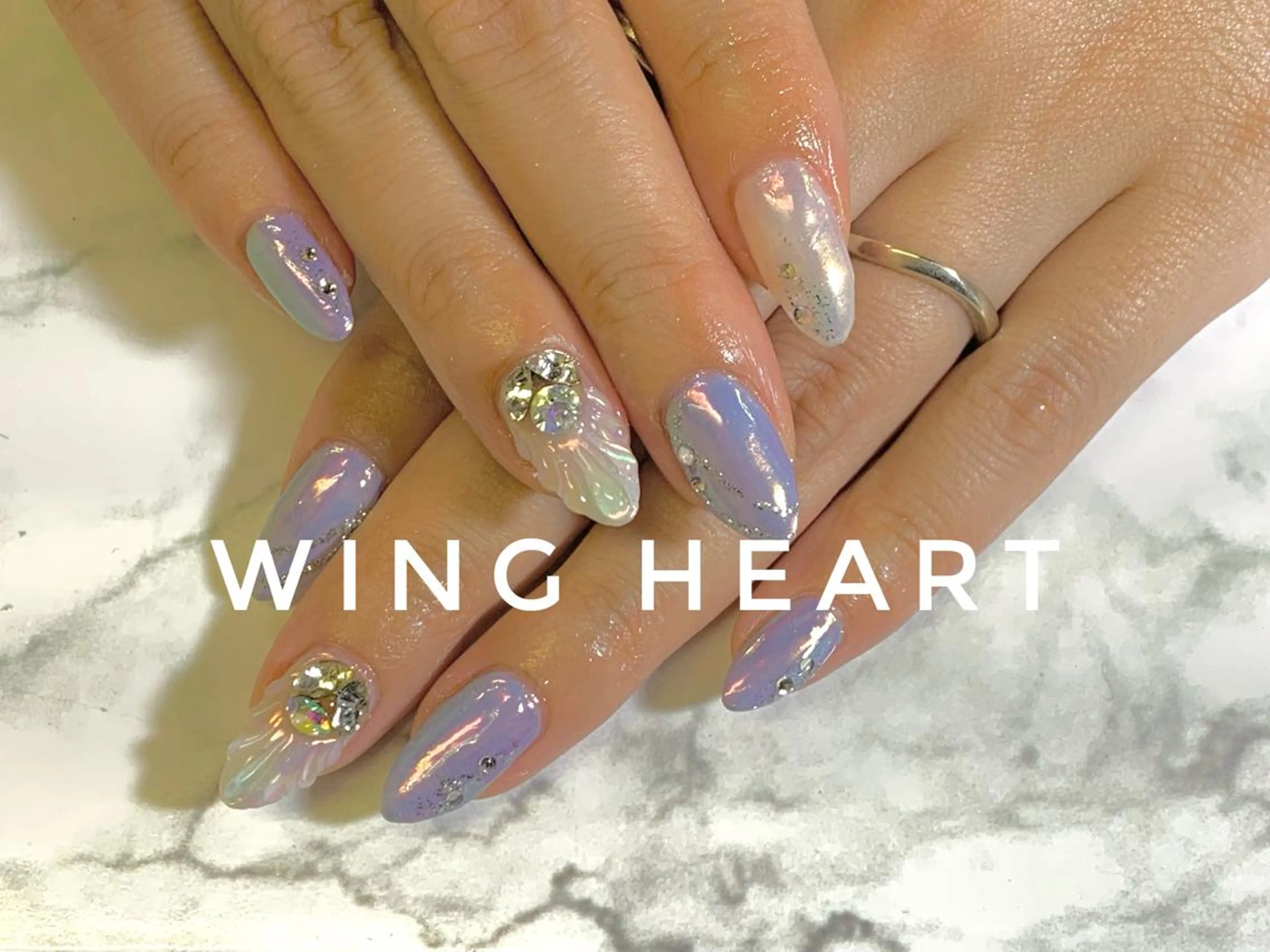 セミロング ネイル H NANAのネイルデザイン