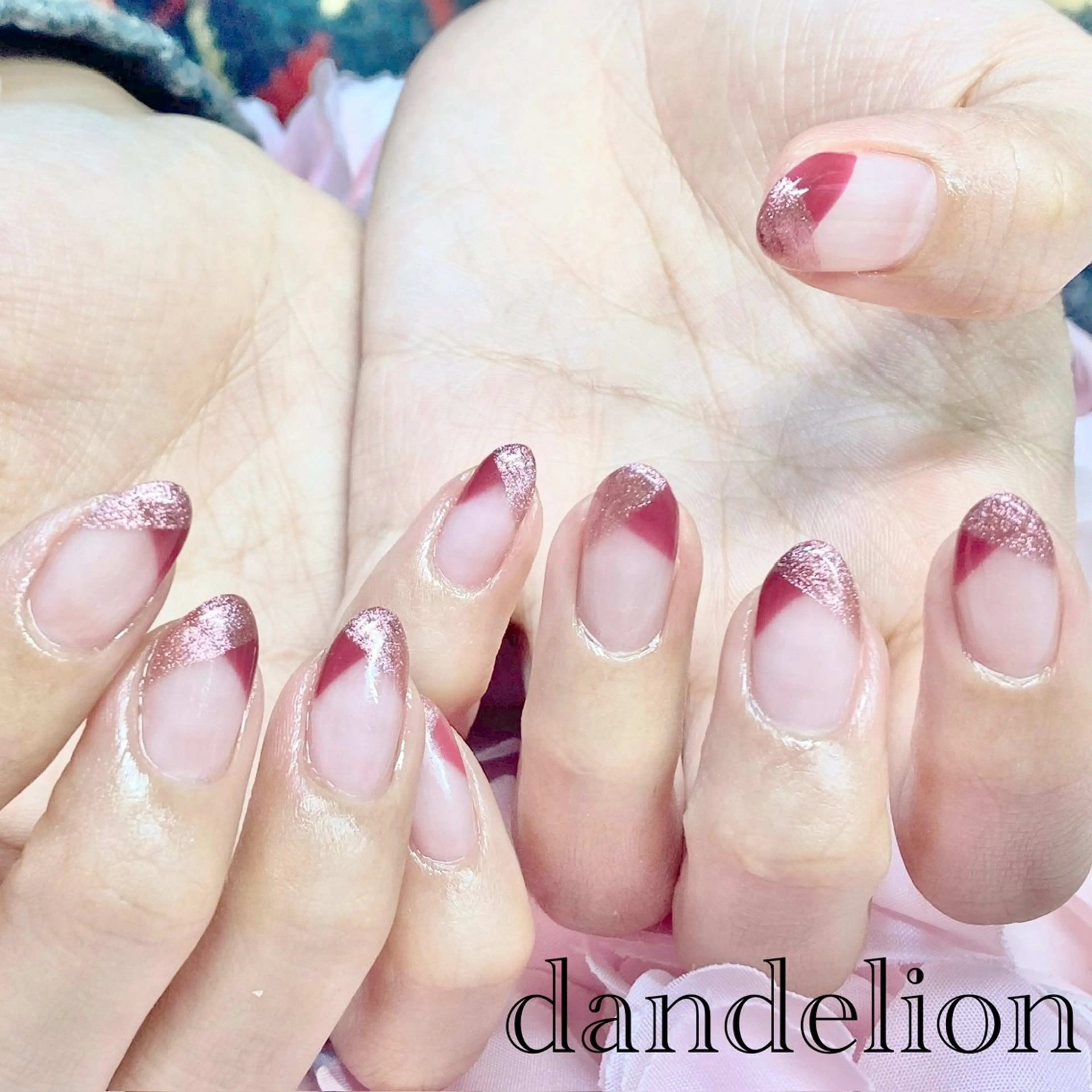 ネイル ハンドネイル ハンドケア dandelion ダンデライオンのネイルデザイン
