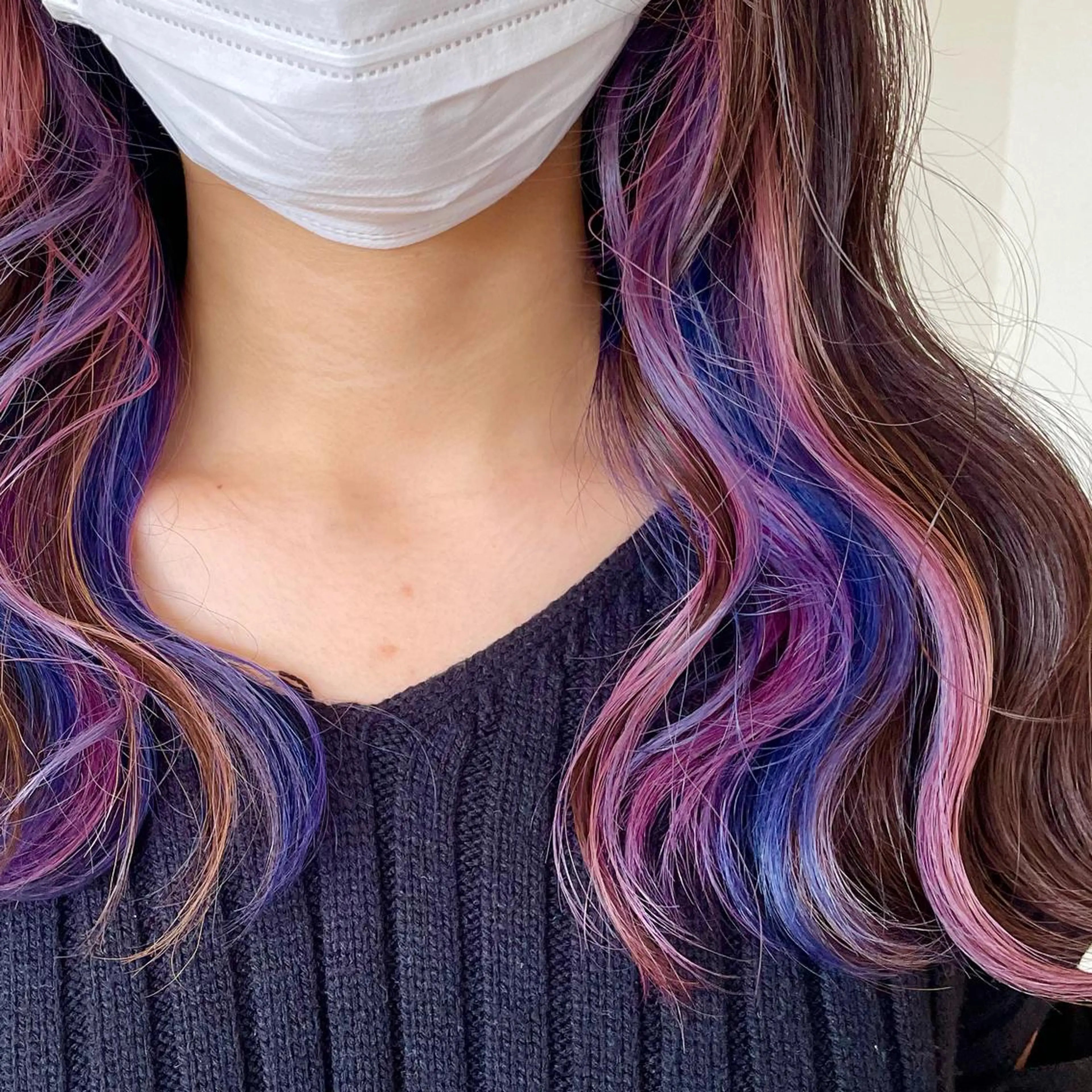 ロング yossy/髪質改善 /ダブルカラーのヘアスタイル