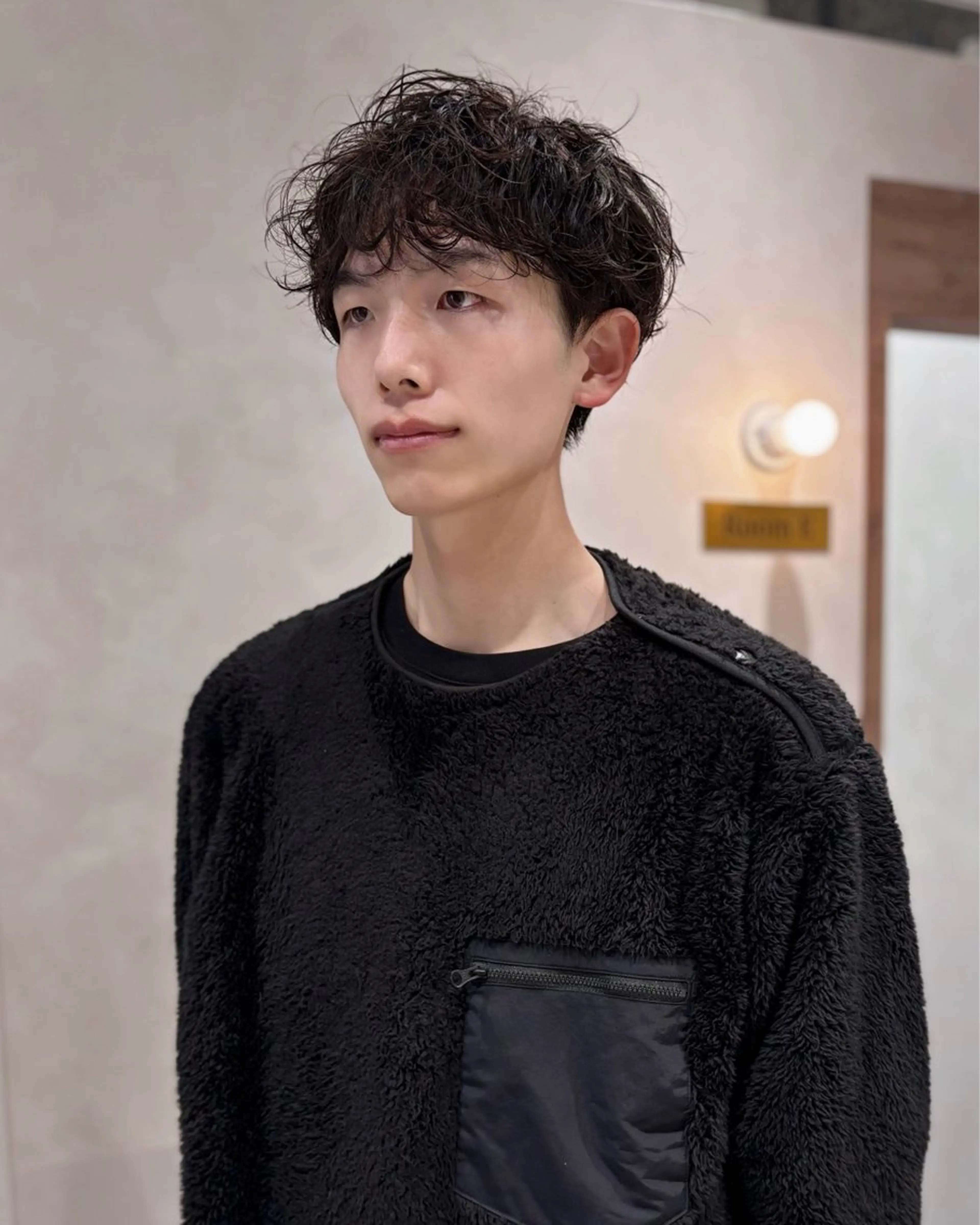 ショート garage.所属・吉田 慎冴/メンズパーマのヘアスタイル