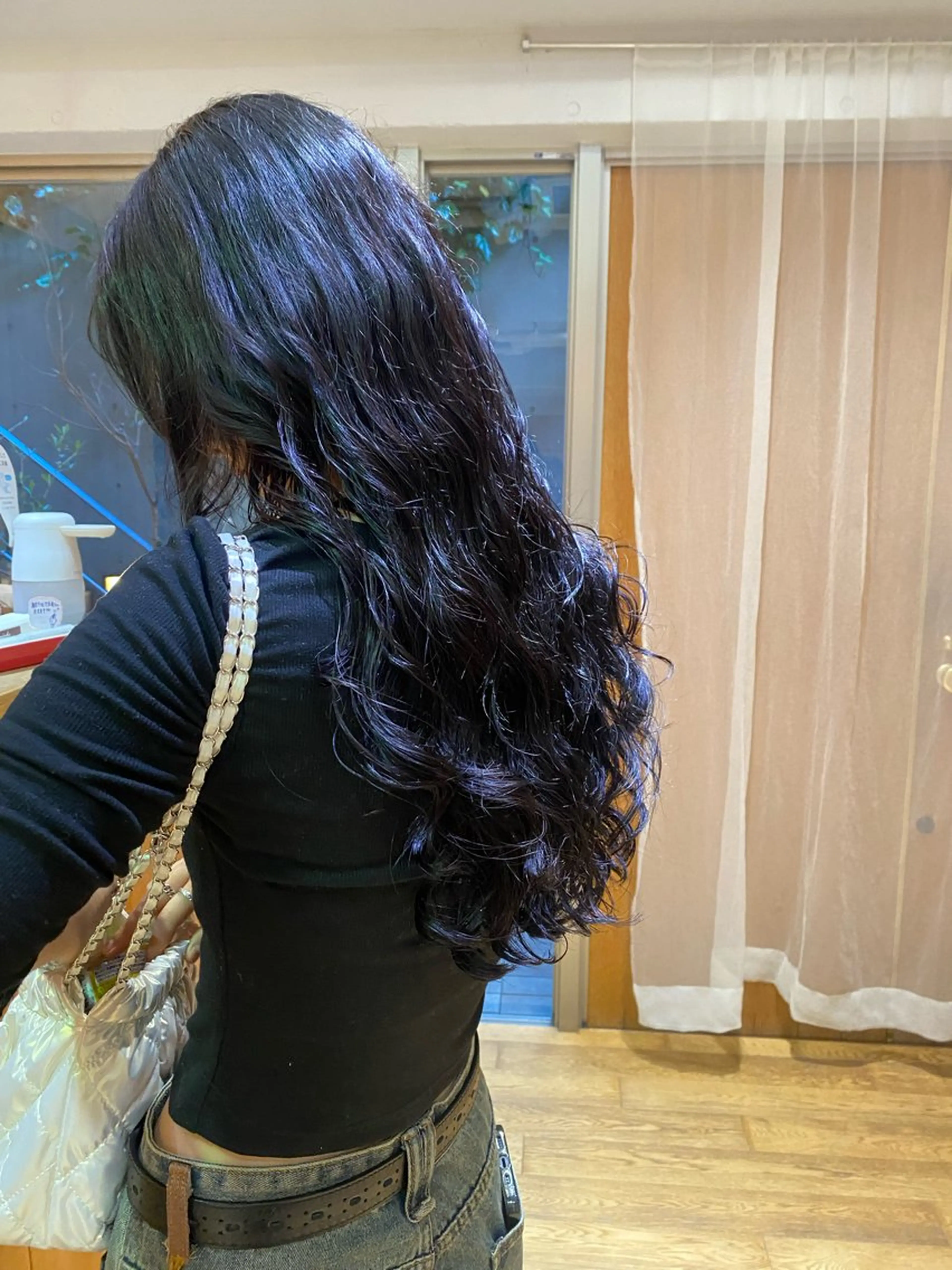 ロング コテ巻き風/ボブ パーマ🌼杉田 萌恵のヘアスタイル