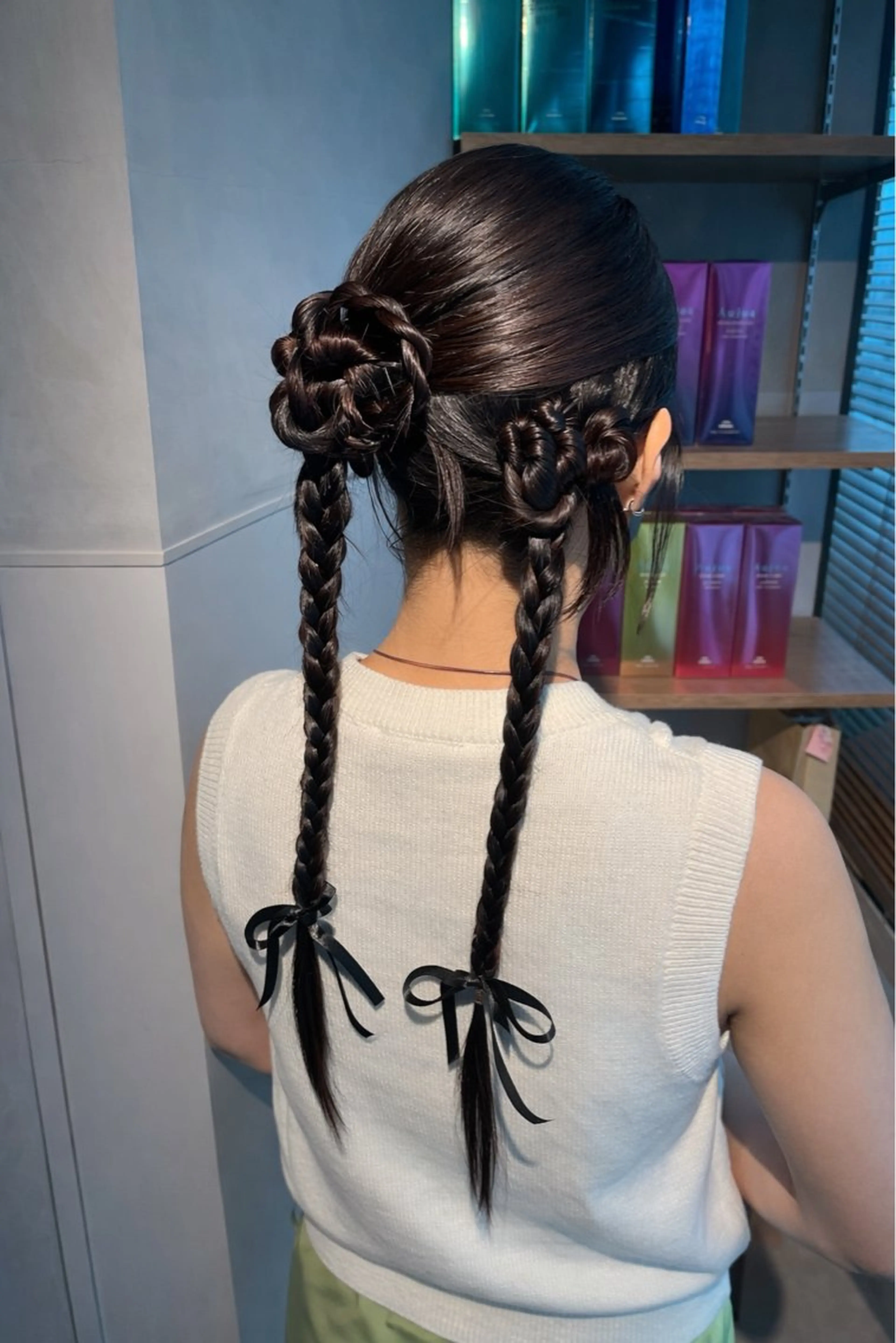 ヘアアレンジ 結婚式・ブライダル 卒業式のヘアスタイル ヘアセット charm《銀座》 ヘアセット/縮毛矯正のヘアスタイル