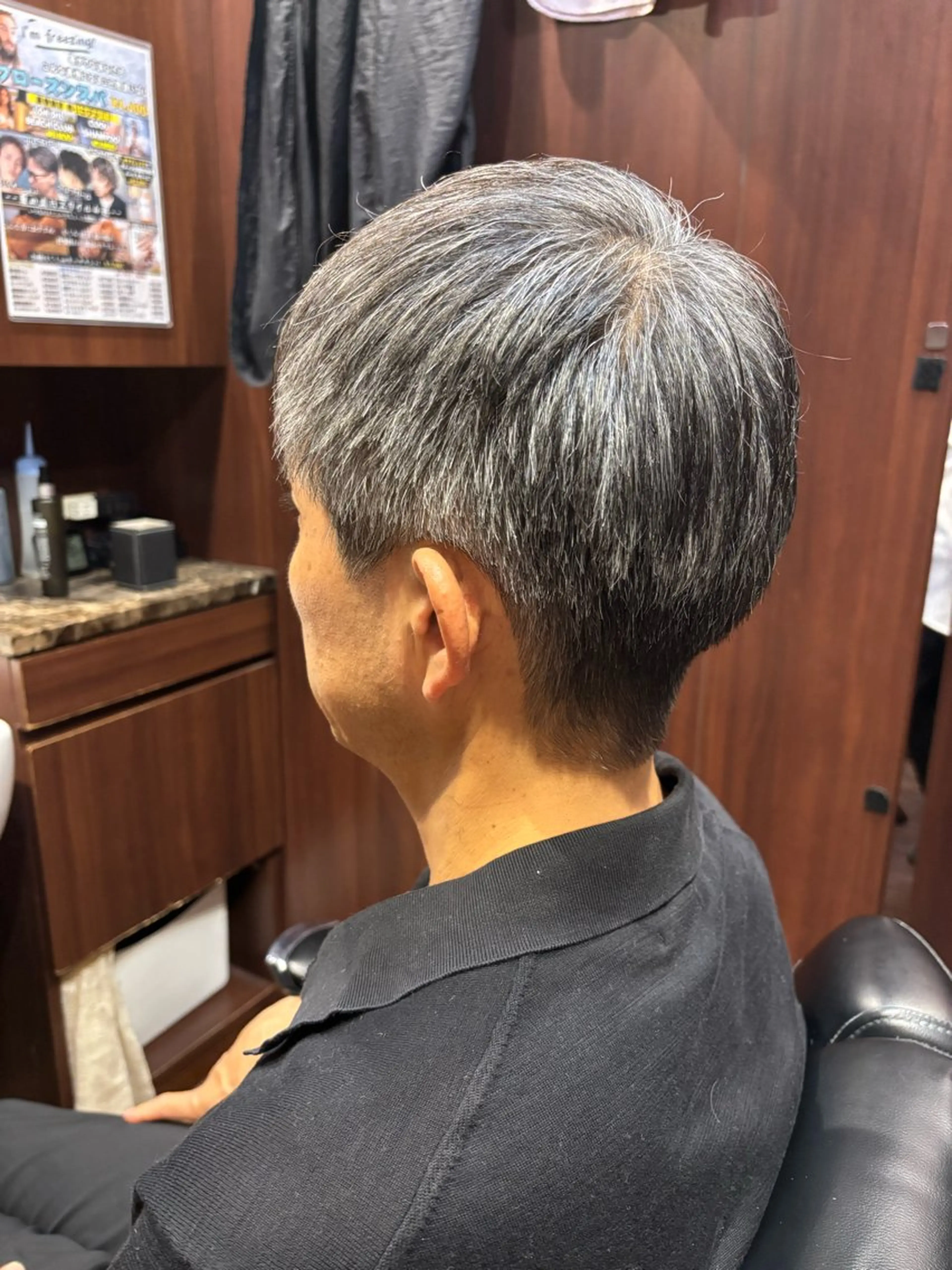 ショート メンズ 刈り上げ ショートヘア ヒロ銀座プレミアムバーバーパレスホテル東京店所属・村上ひかり /メンズモデル募集のヘアスタイル