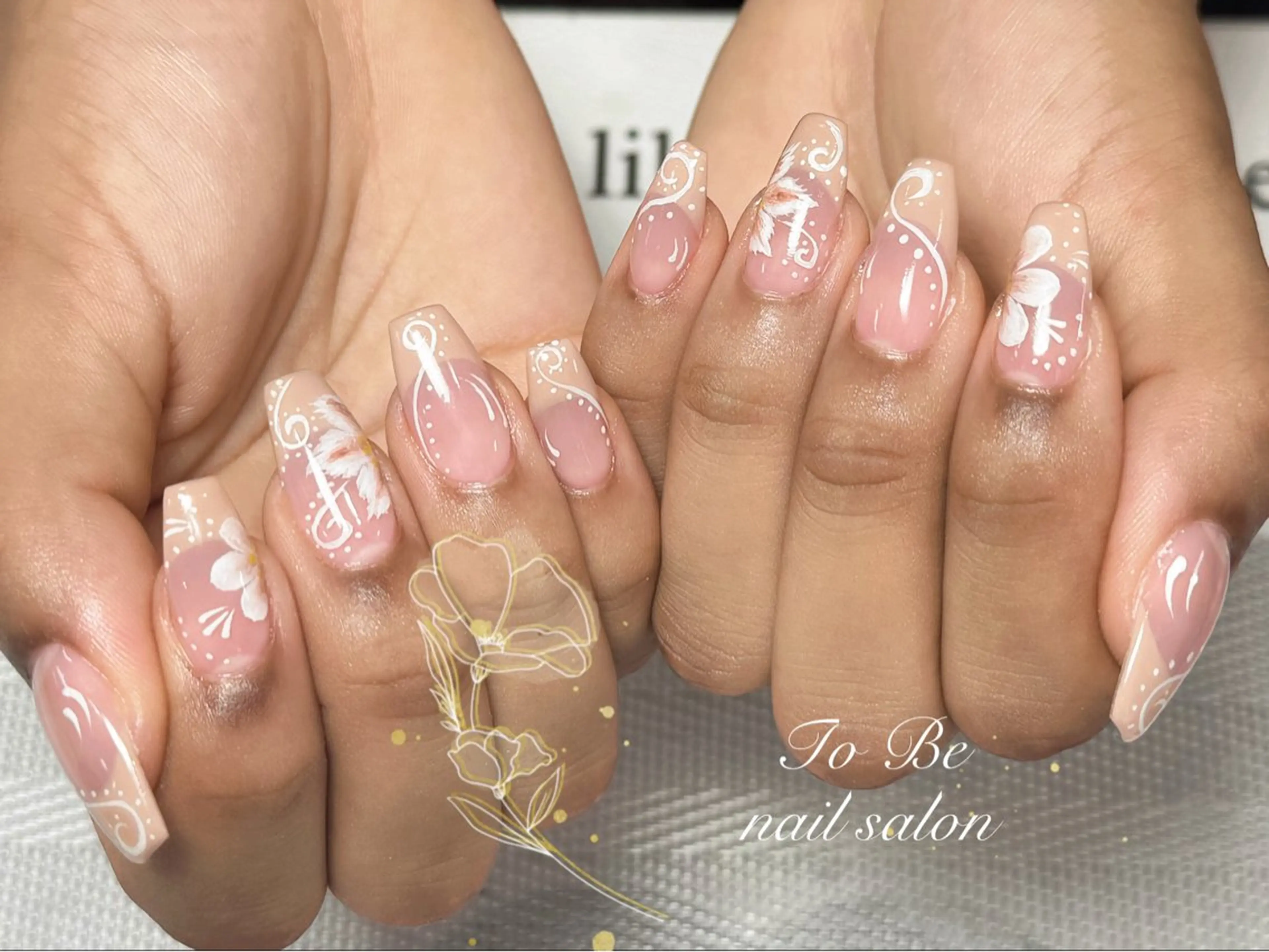 ネイル ハンドネイル Nail Salon To Be珈月のネイルデザイン