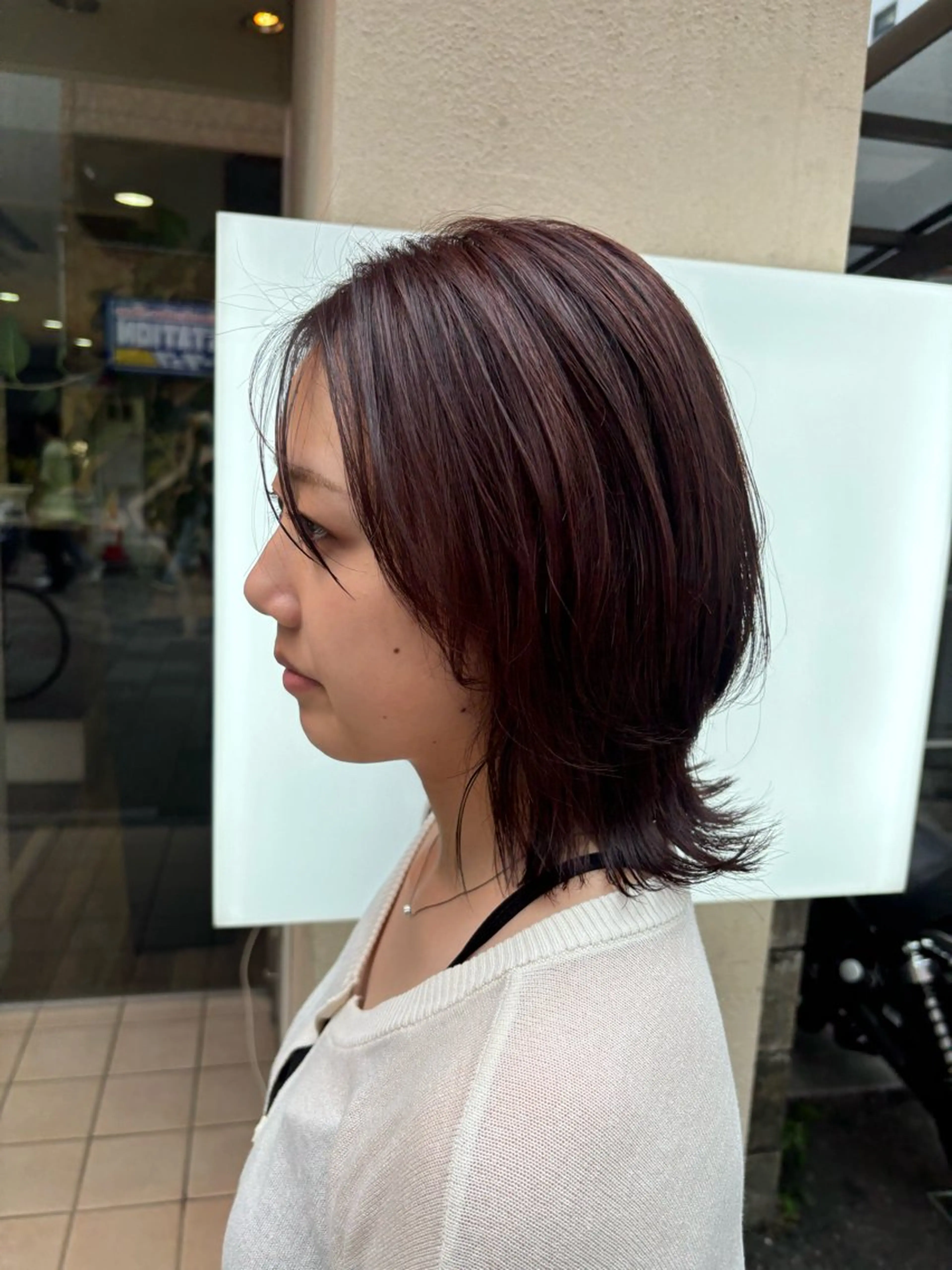 カラー 杉山 夏音のヘアスタイル