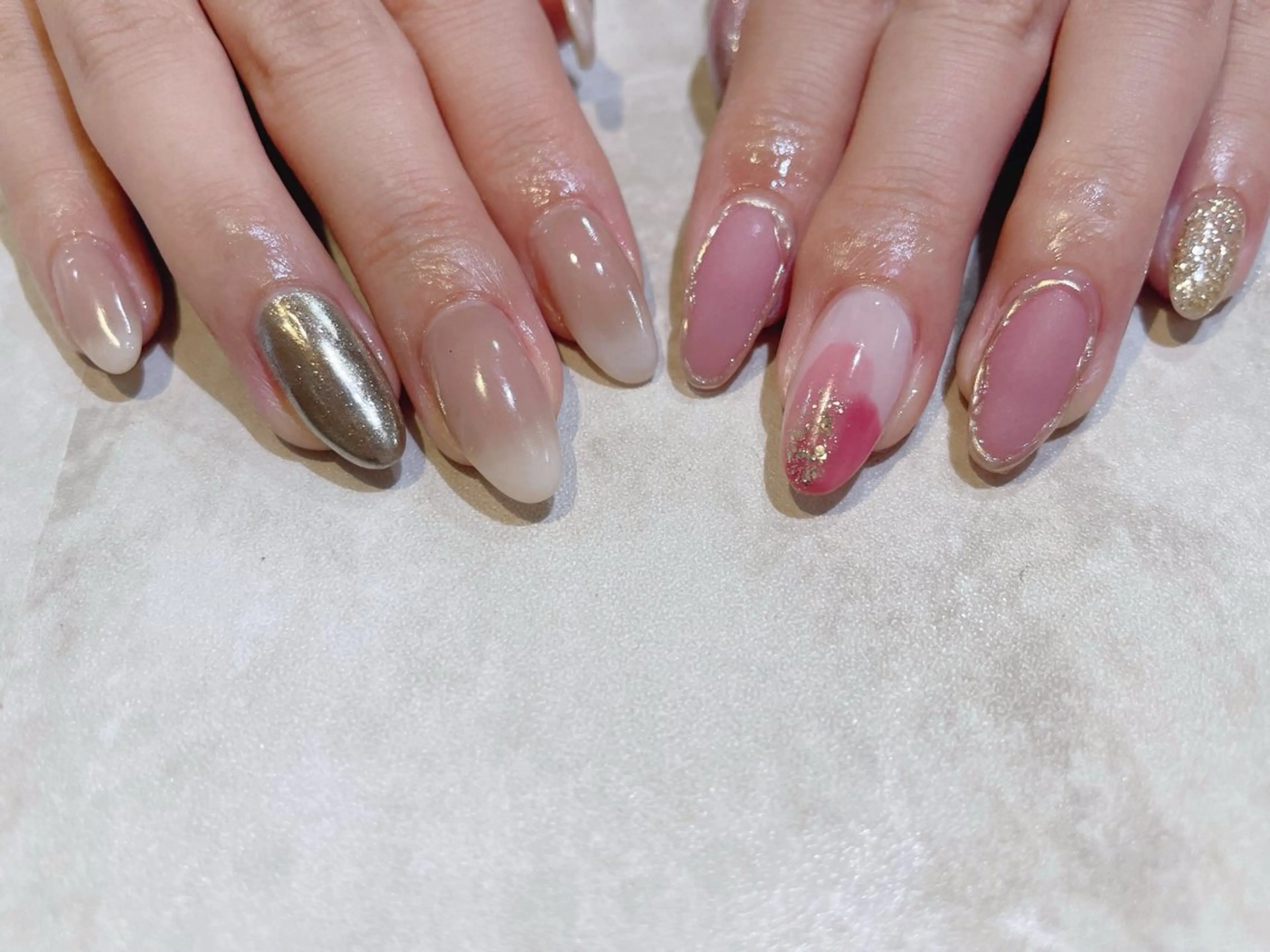 ネイル 舞田 苑香のネイルデザイン