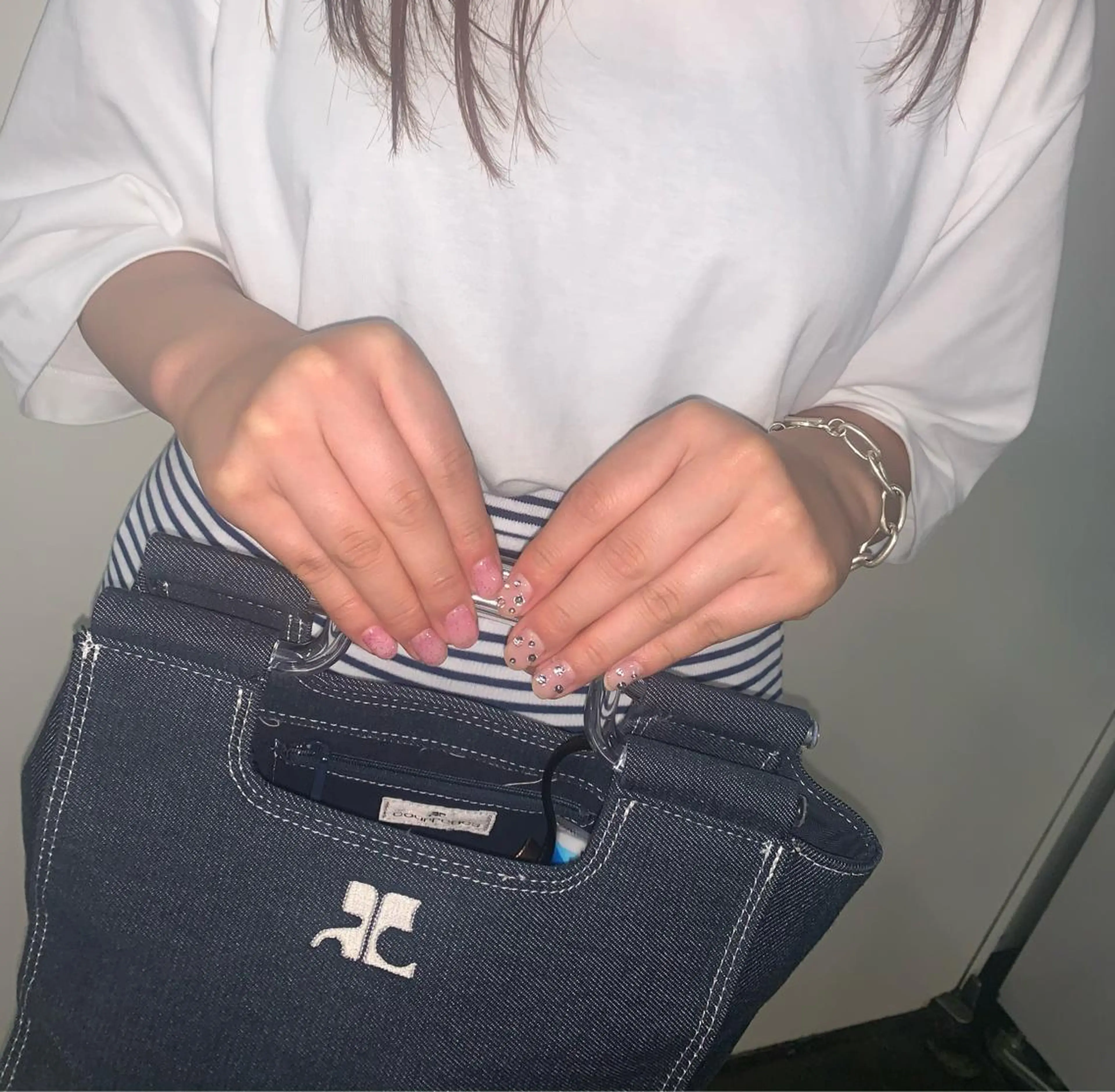 ネイル オフのみ(ネイル) なぽ ❤︎ y2k/韓国nailのネイルデザイン