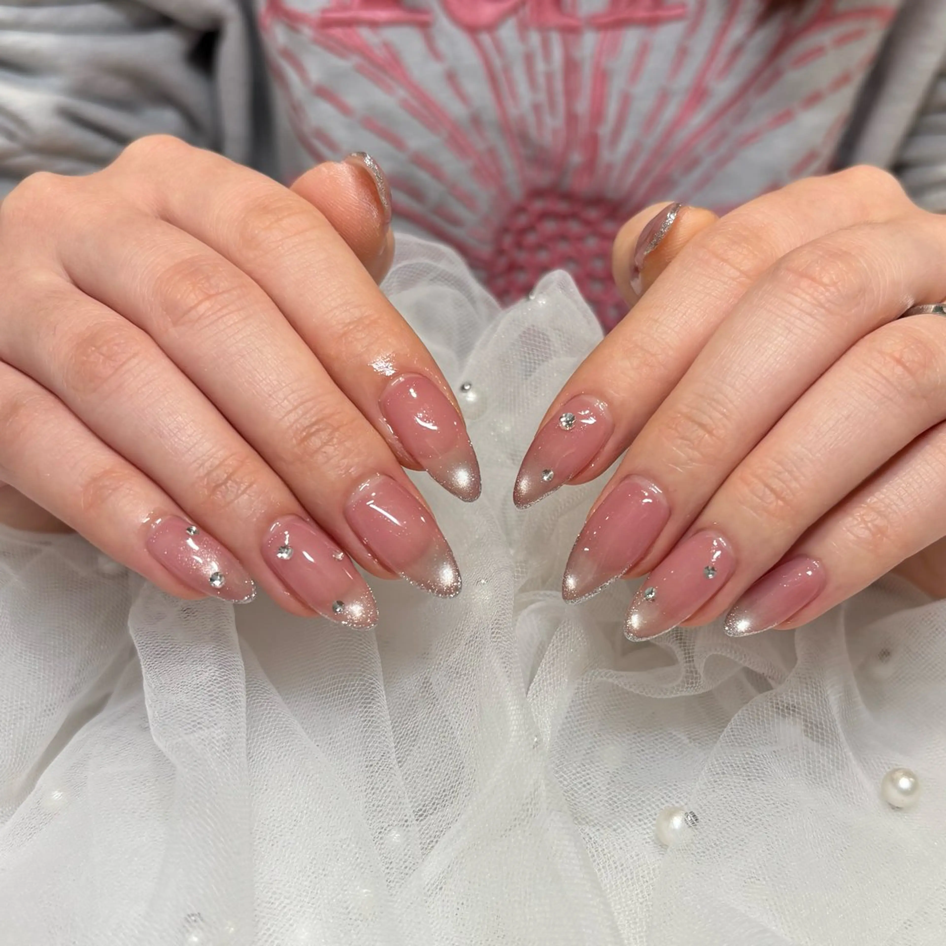 ネイル マグネットネイル ハンドネイル 荒巻 めいのネイルデザイン