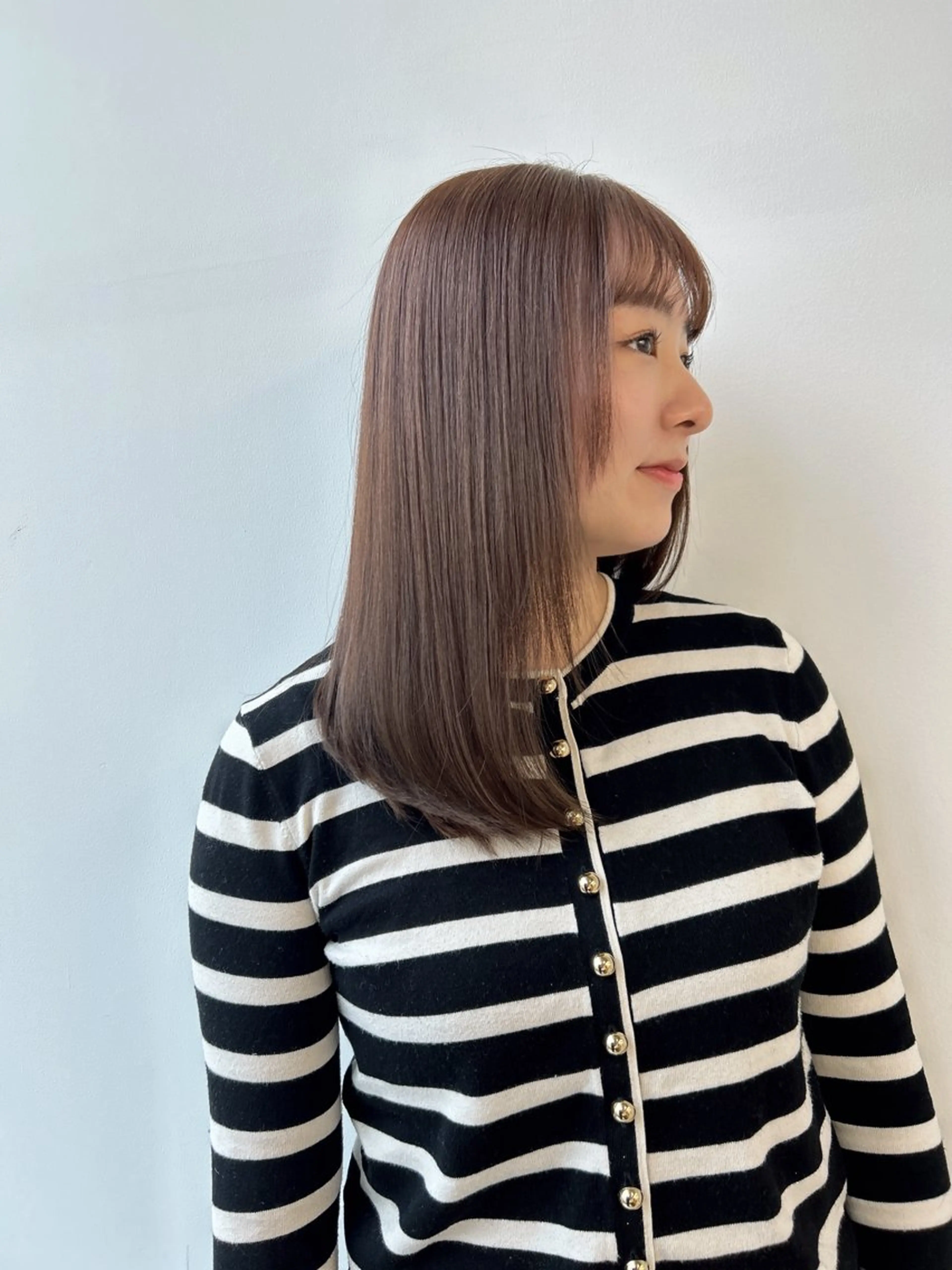 セミロング カラー ヘアアレンジ 【代表】 たき〜のヘアスタイル