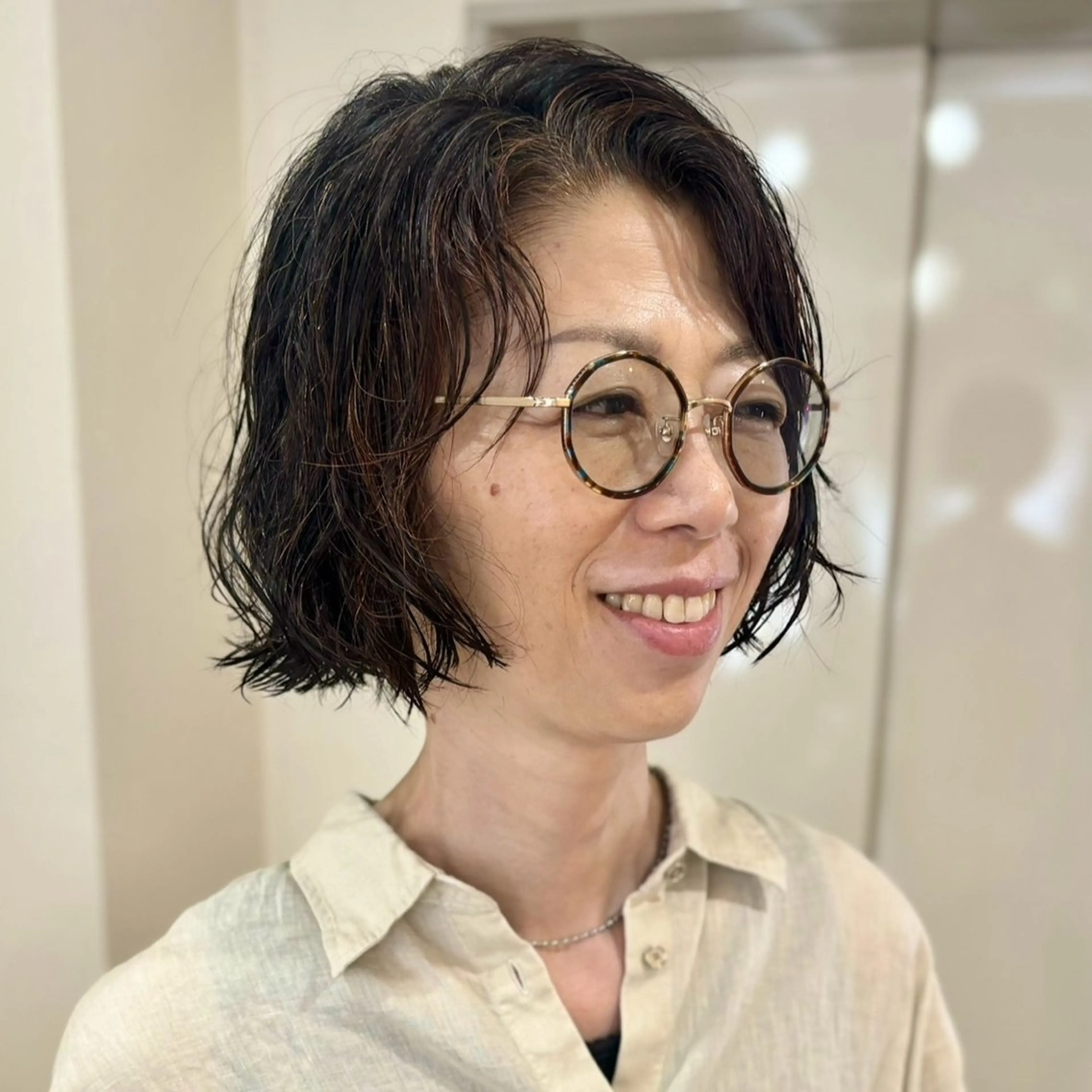 ショート icie所属・大阪ヴィーガンサロン KANAKOのヘアスタイル