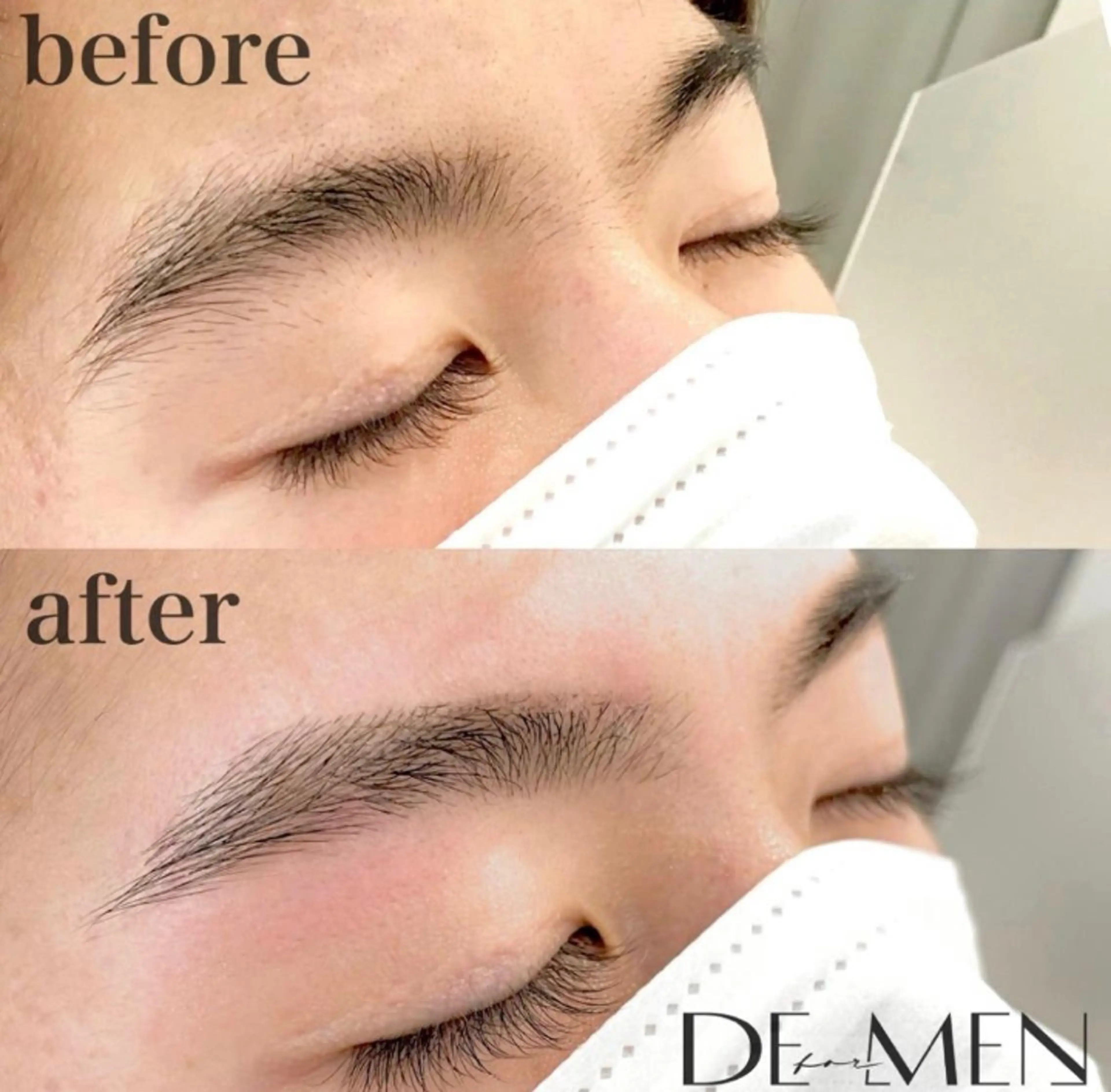 【ミニモ学割】メンズ　眉カットの写真