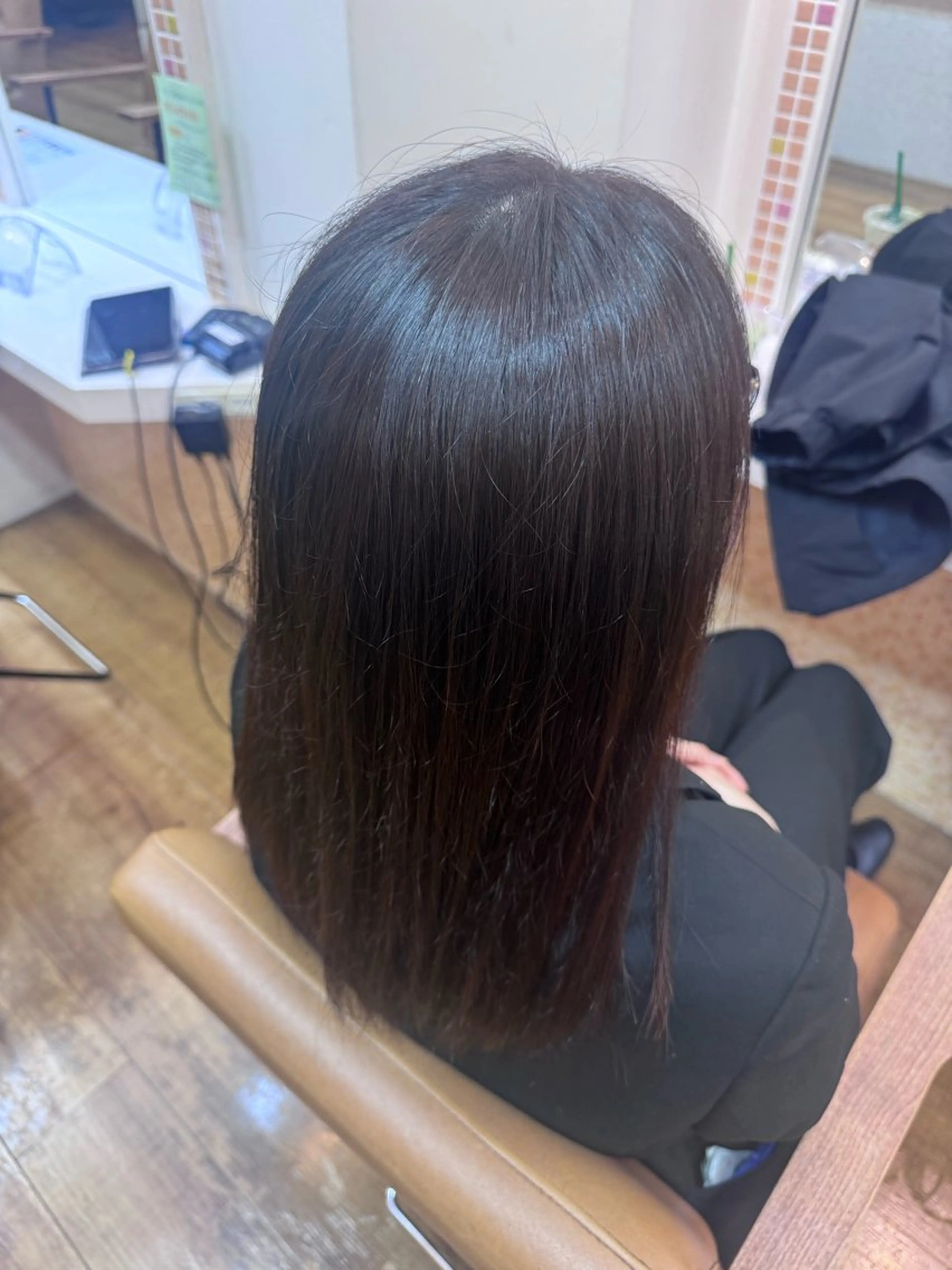 ミディアム ヘアカラー KAMI-YU所属・森 千明のヘアスタイル