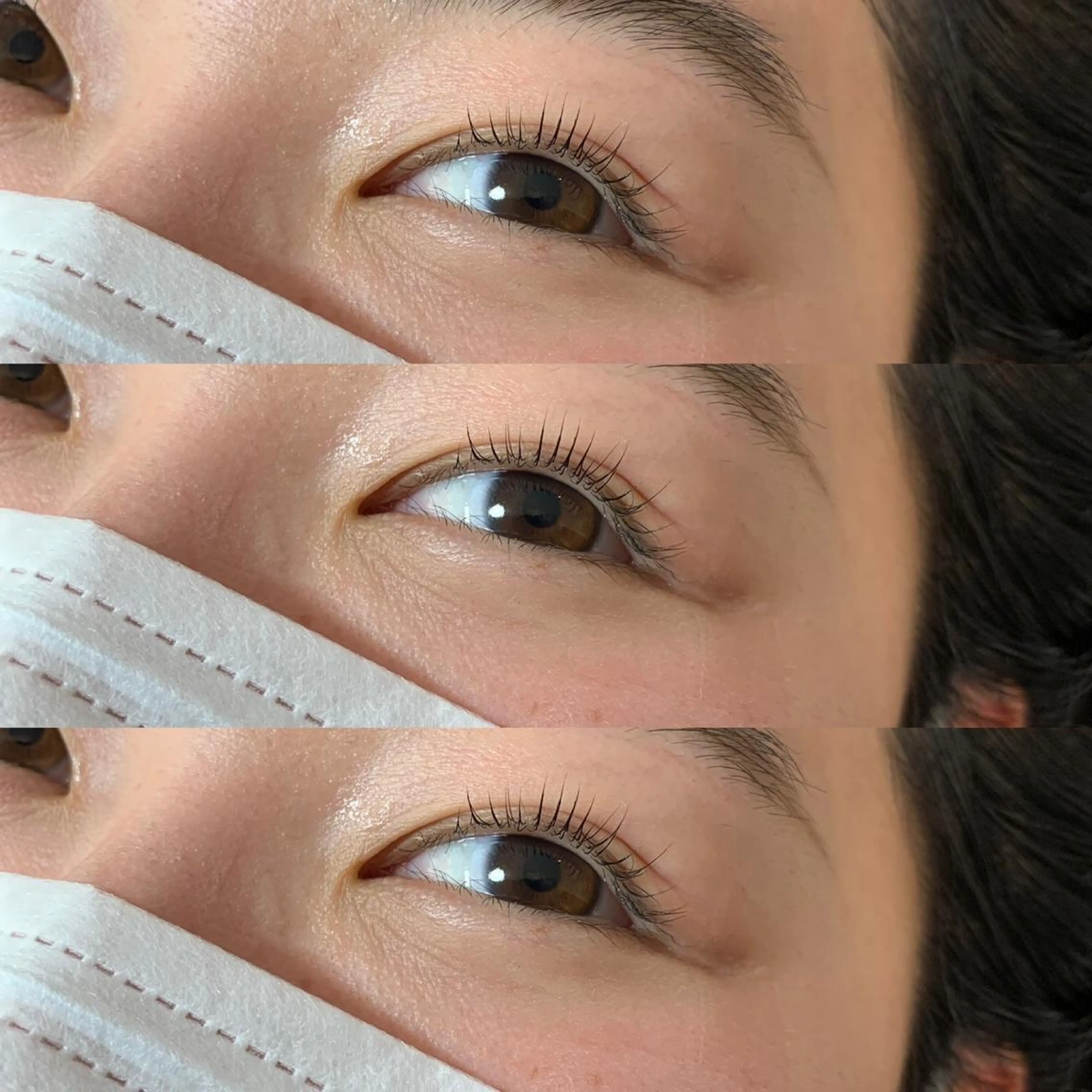 ミニモ限定！まつげパーマにまつげパーマ専用美容液1本がついてきます🧡まつげに栄養をいれコーティング、カール持続もしますの写真