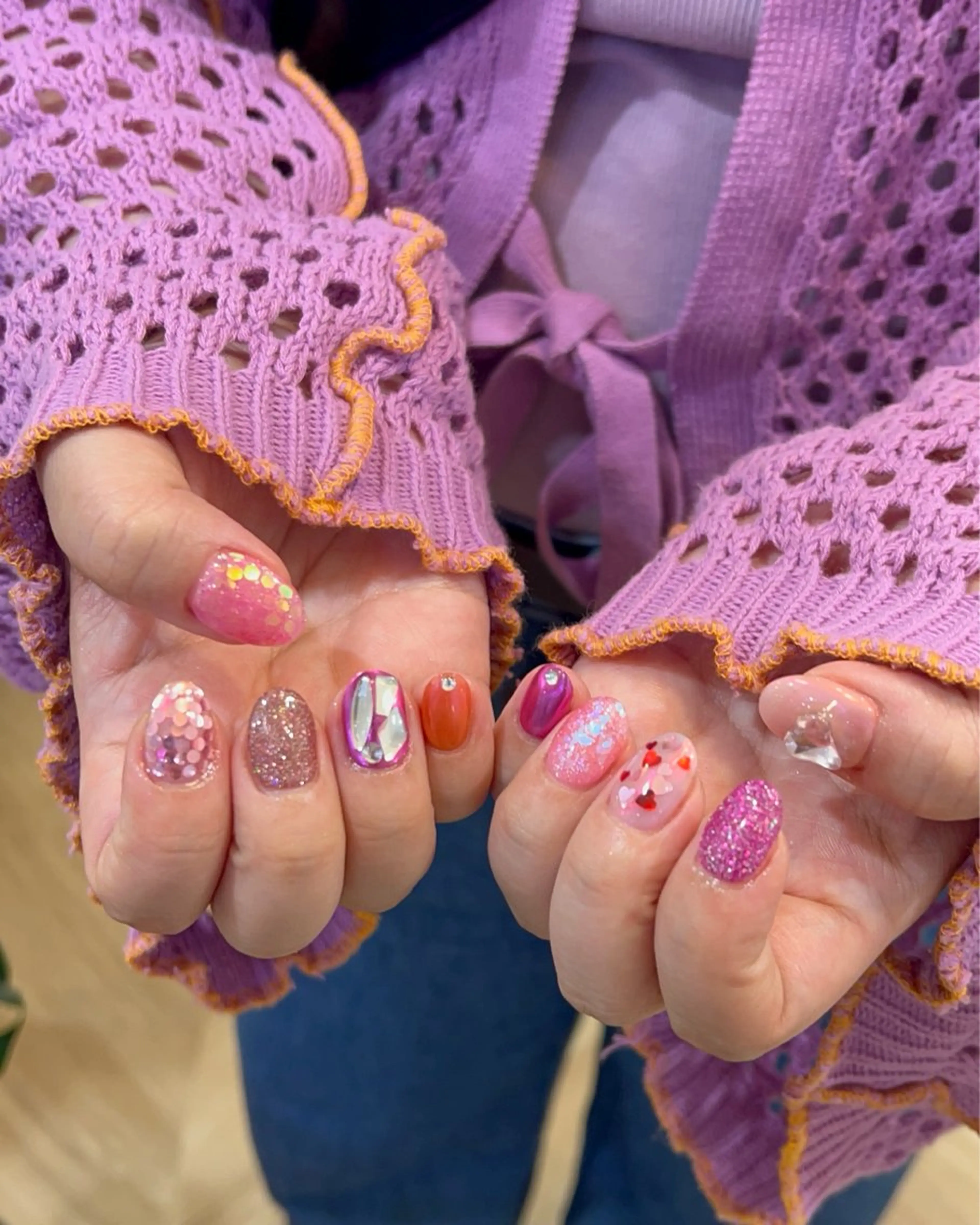 ネイル ハンドネイル フットネイル ハンドケア Nes.Nail所属・Miyagi Asamiのネイルデザイン