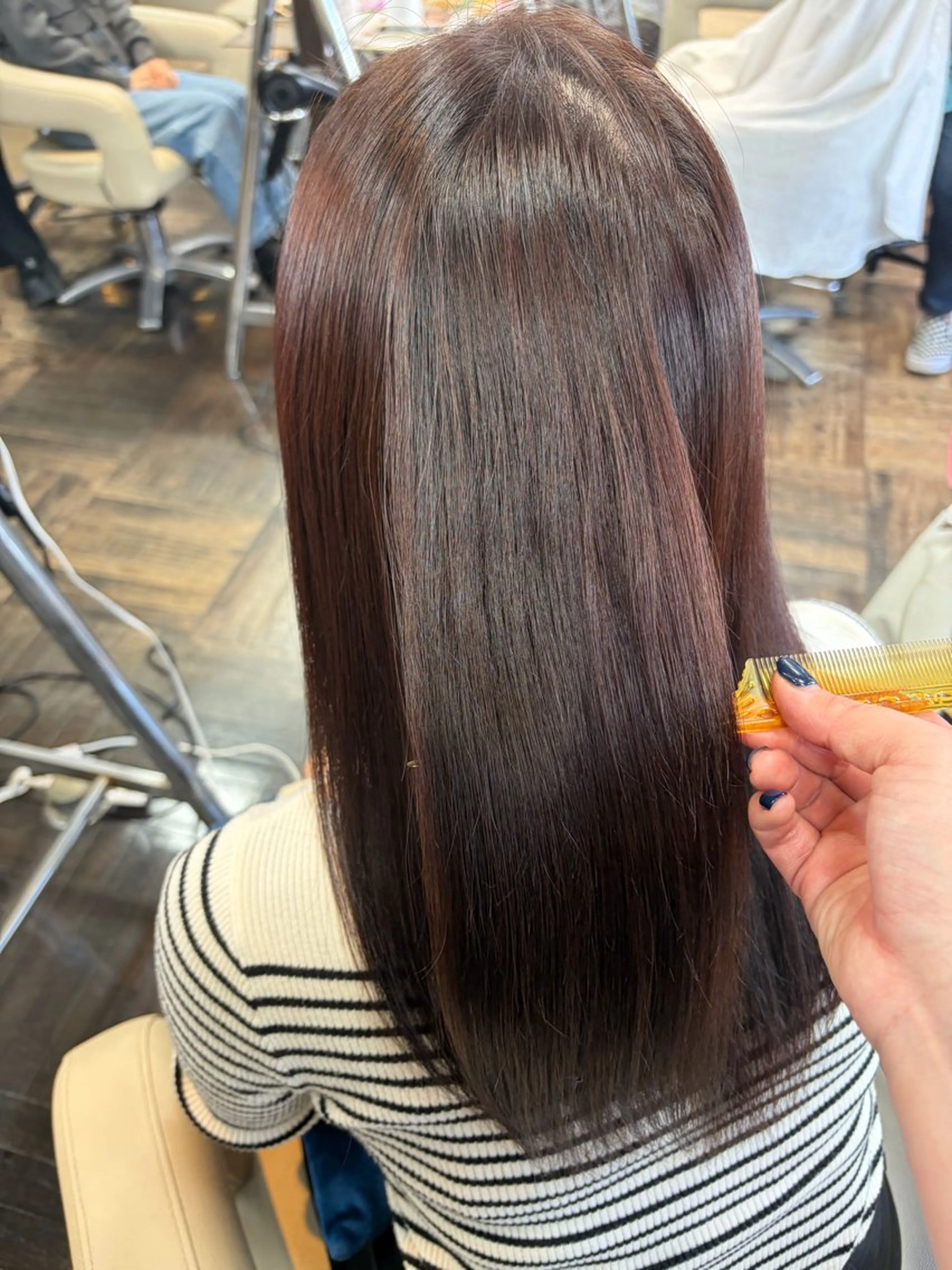 ロング カット ヘアカラー <髪質改善>河野 🍑AVANCE.のヘアスタイル