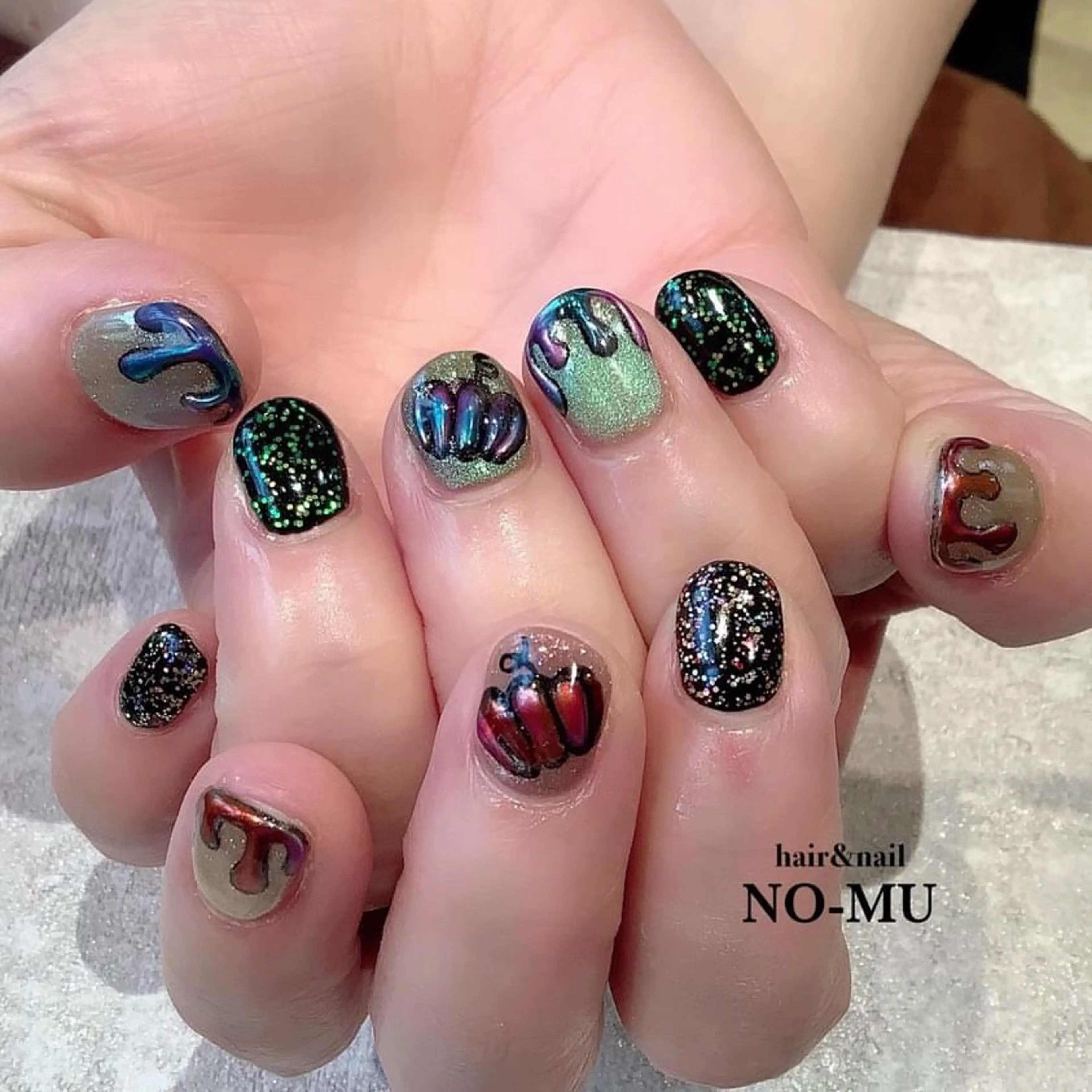 ネイル ハンドネイル hair＆nail NO-MU所属・hair＆nail NO-MUのネイルデザイン