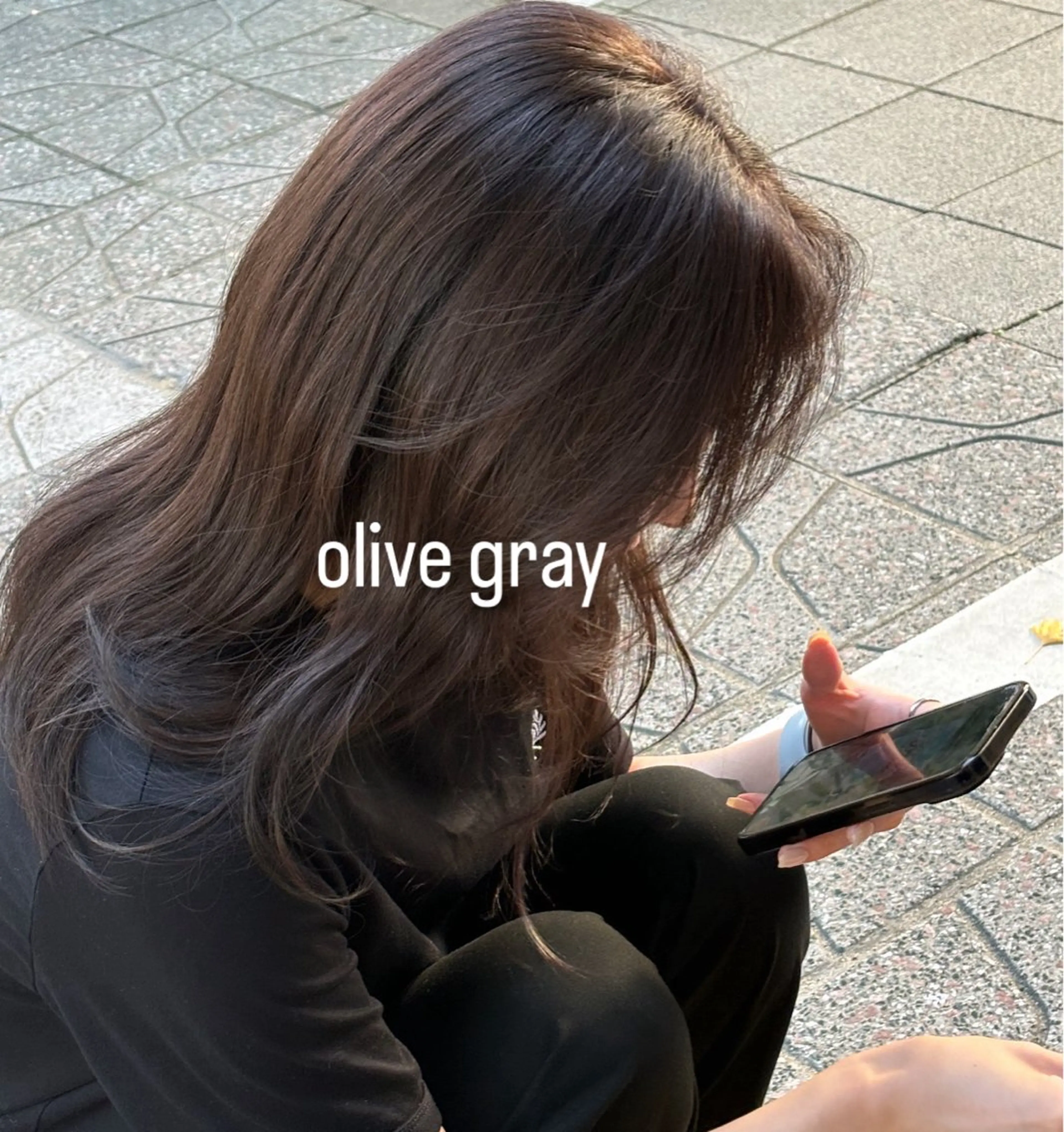 ロング カラー カット ヘアカラー 🍓ハイトーンカラー 🎀nene🍓のヘアスタイル