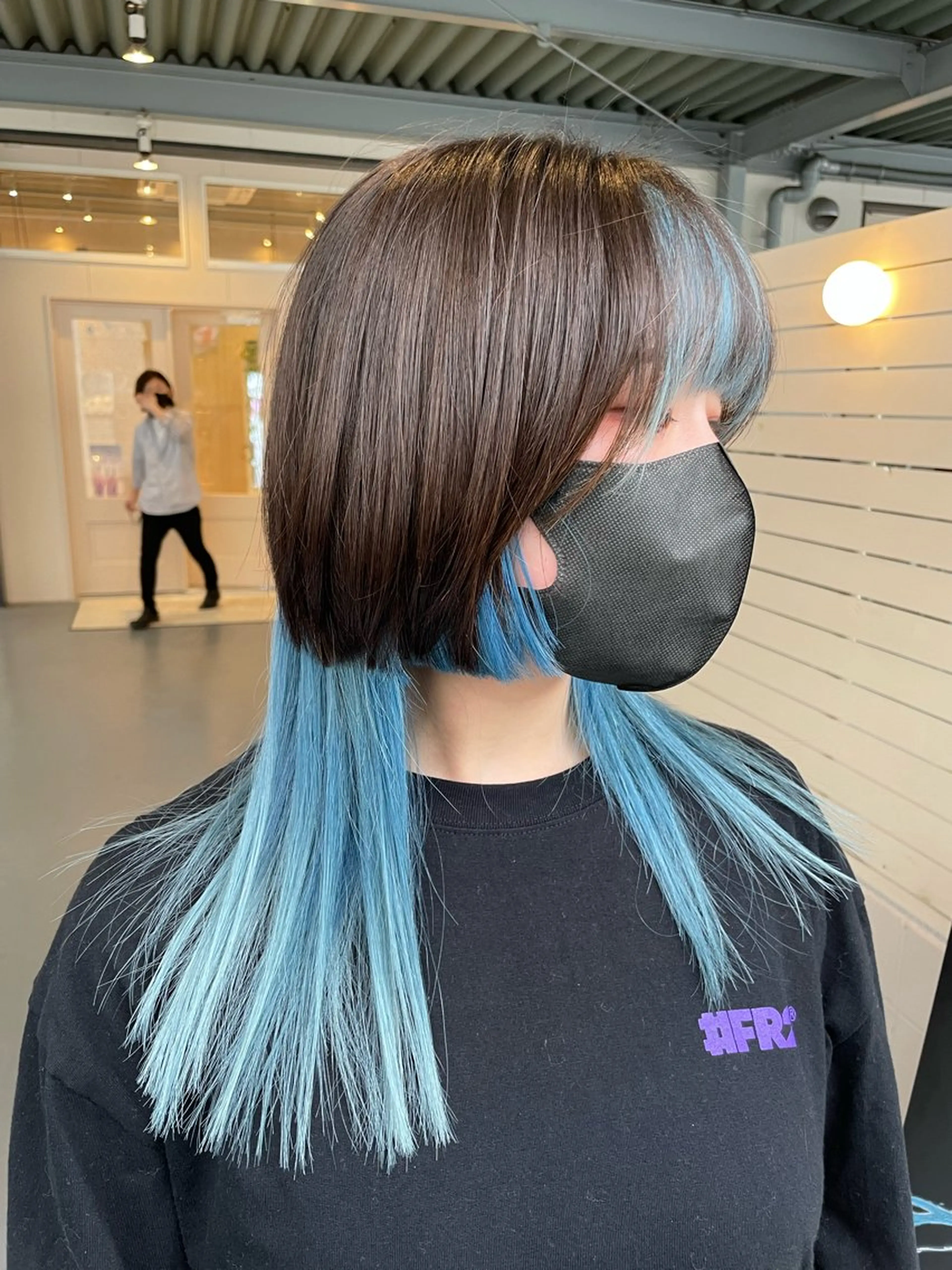 ミディアム カラー カラー特化型美容師 保住のヘアスタイル