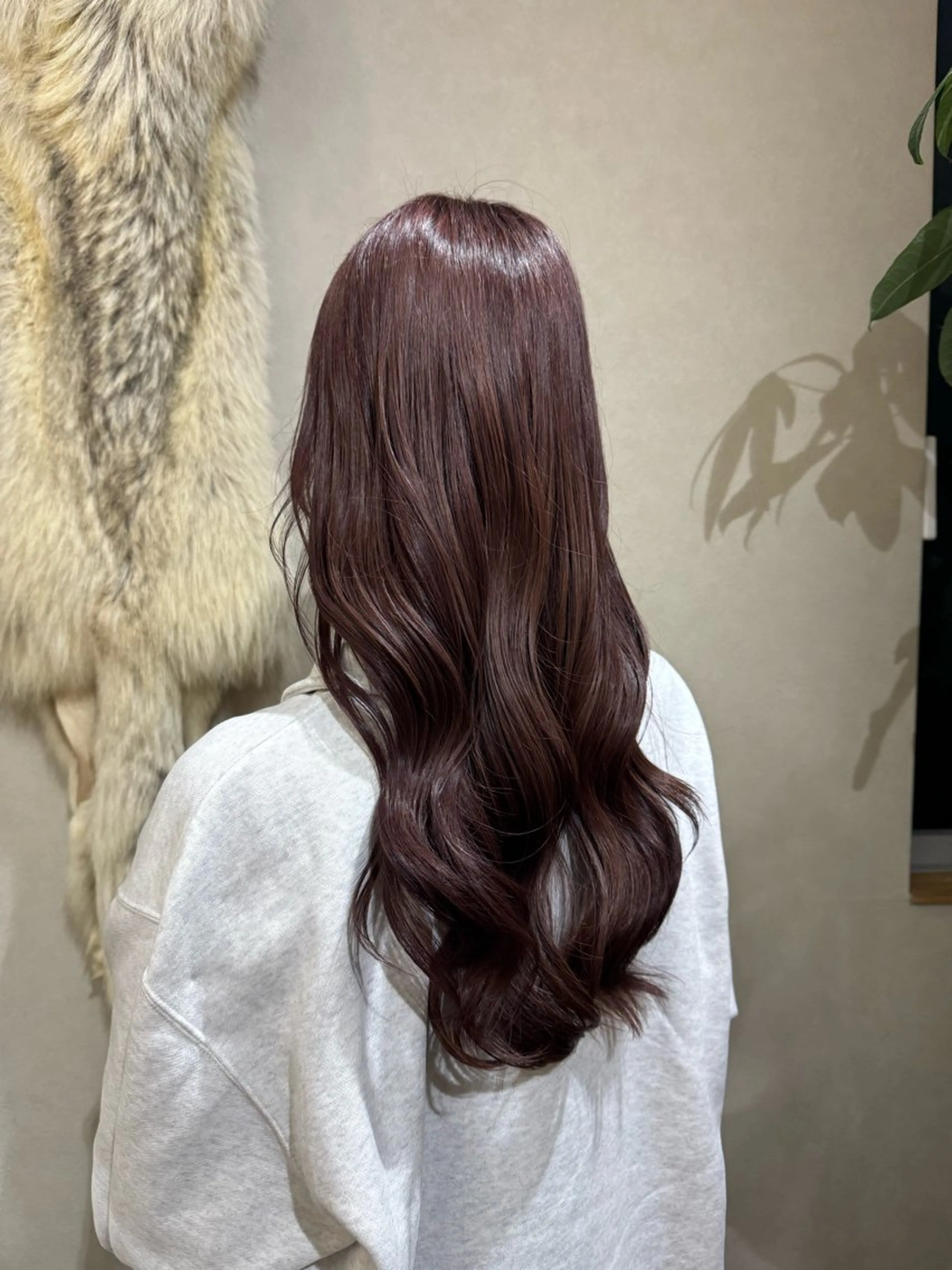 ロング カラー ヘアカラー 永野 いずみのヘアスタイル