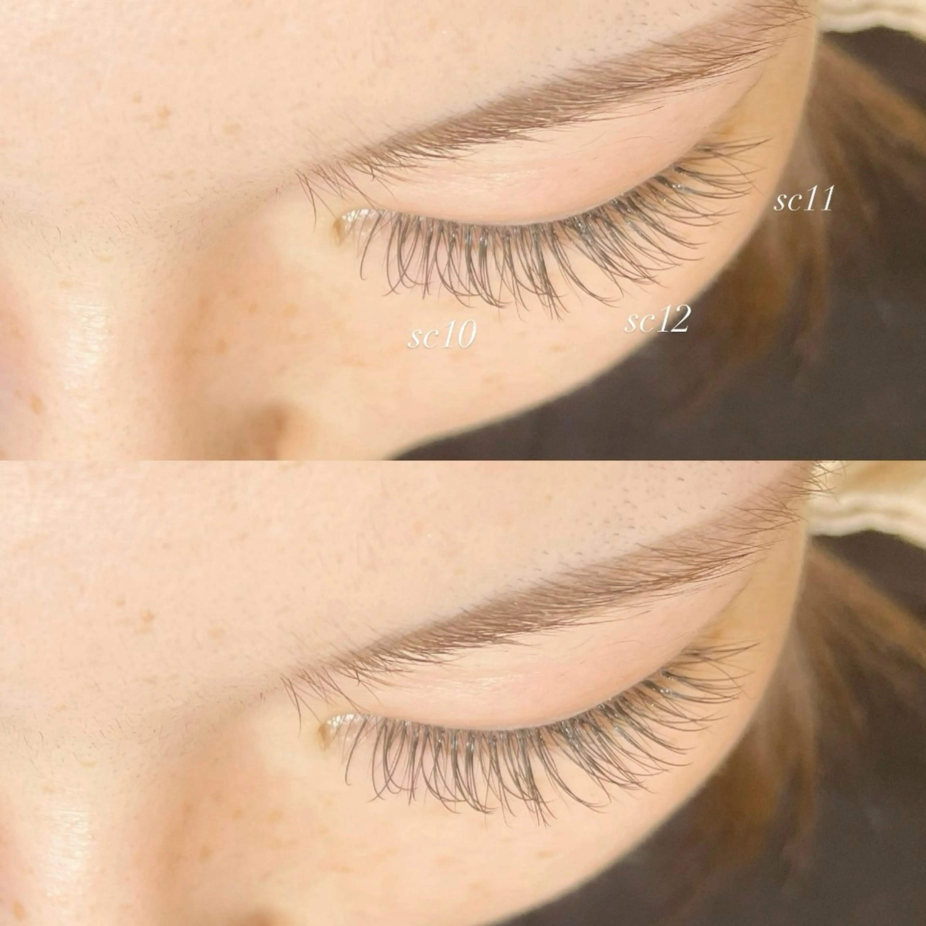 マツエク・マツパ キュート 塚本 星那のマツエク・マツパデザイン