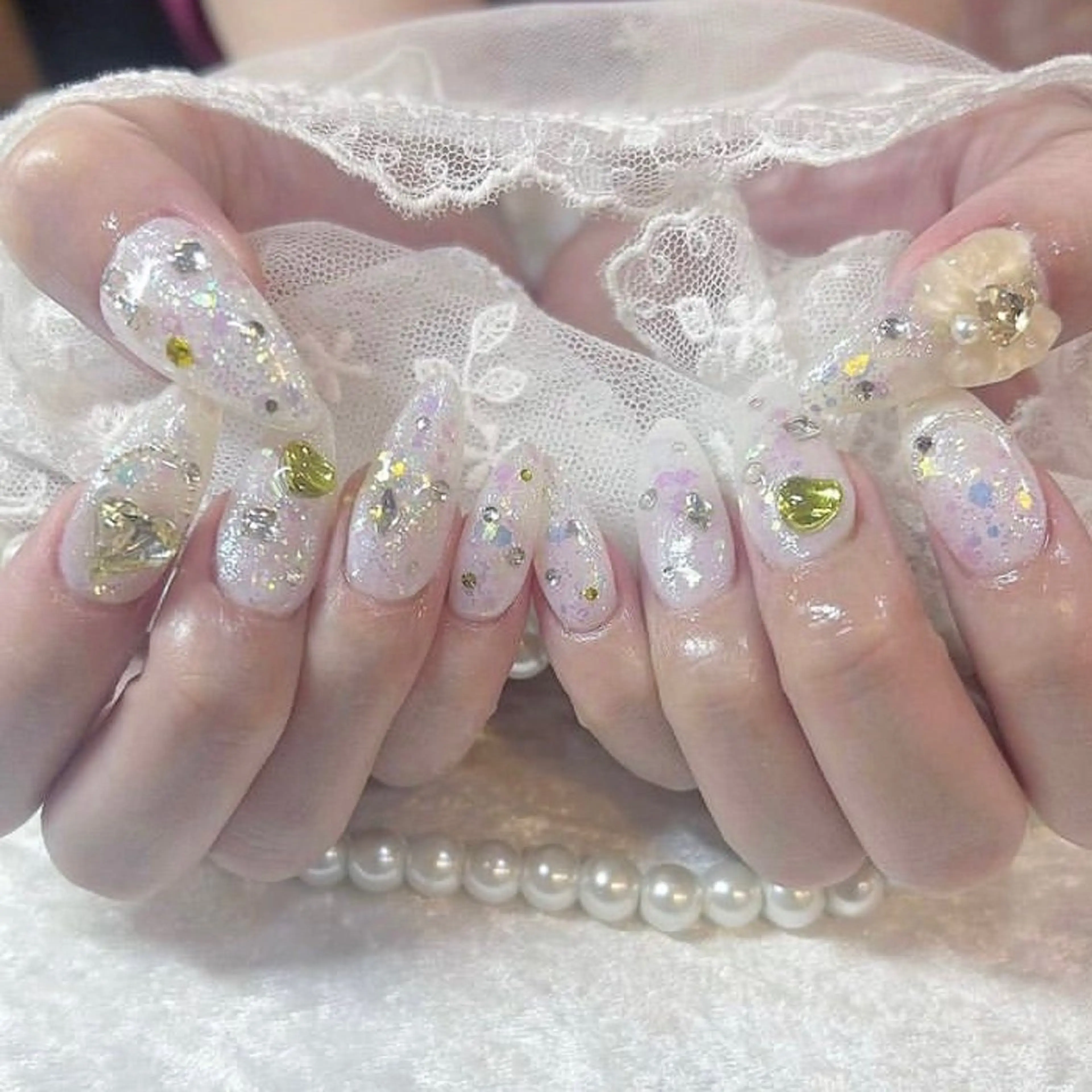 ネイル アートネイル 長さ出し フットネイル 韓国ネイル マグネットネイル ハンドネイル Kanako 💫のネイルデザイン