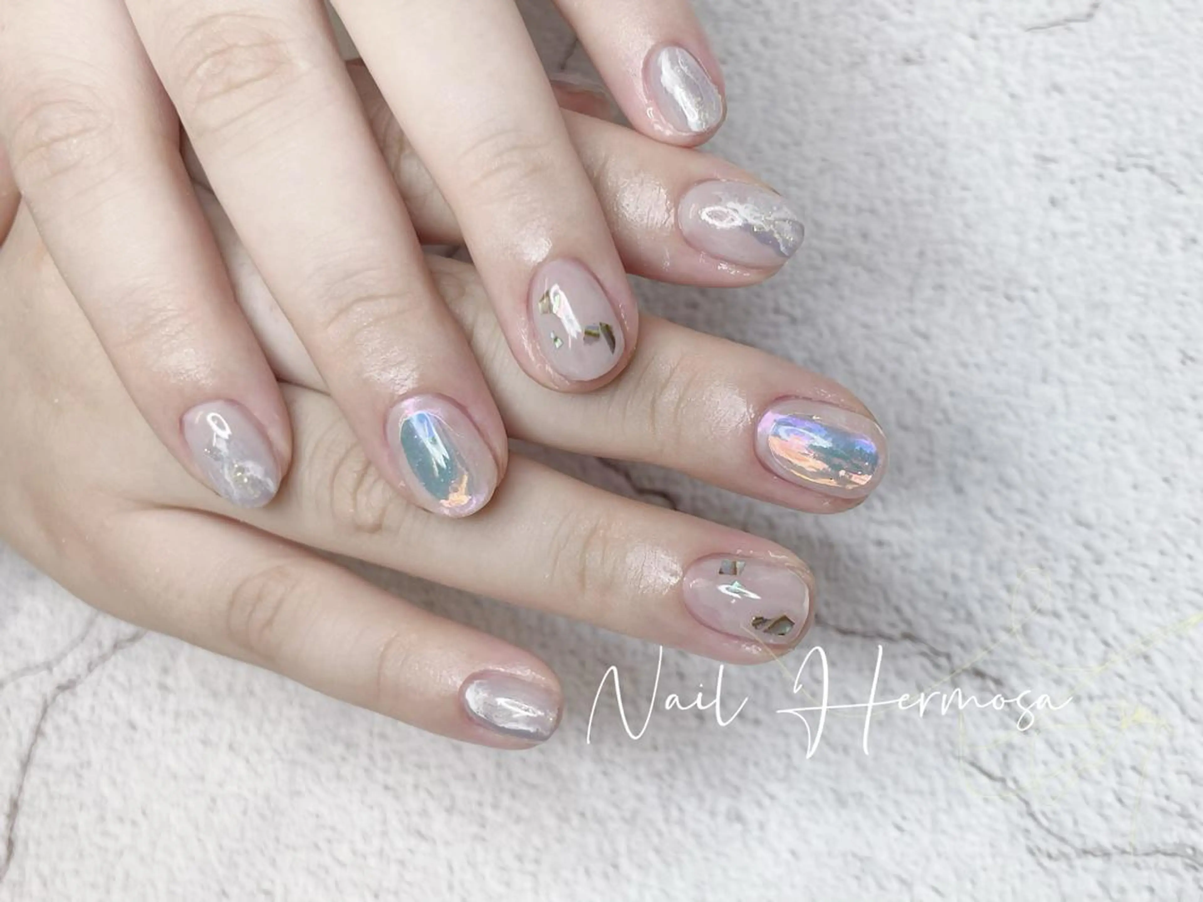 ネイル 長さ出し フラッシュネイル フットネイル ジェルネイル マグネットネイル ハンドネイル ネイル エルモサのネイルデザイン