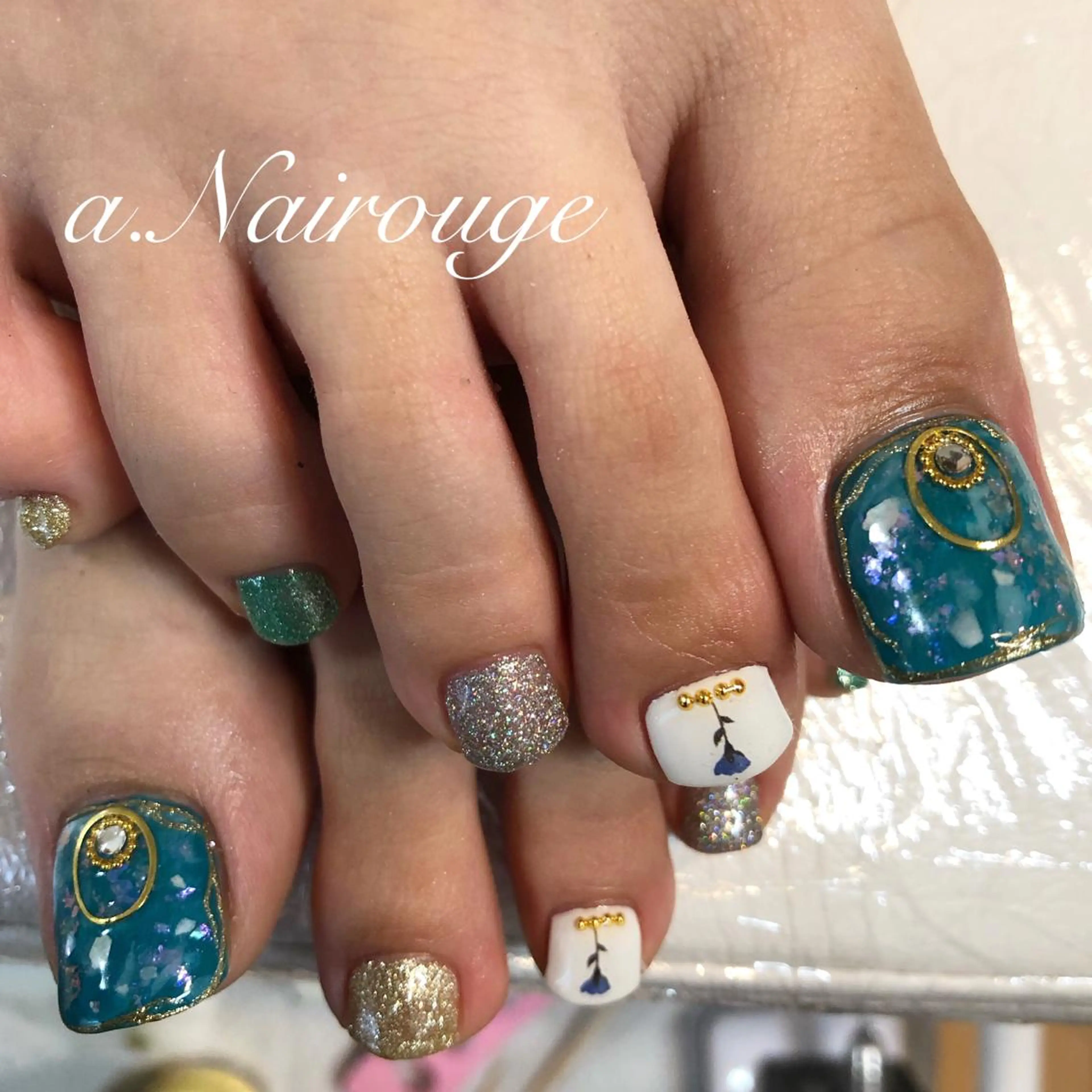 ネイル フットネイル Nail salon REIRISのネイルデザイン