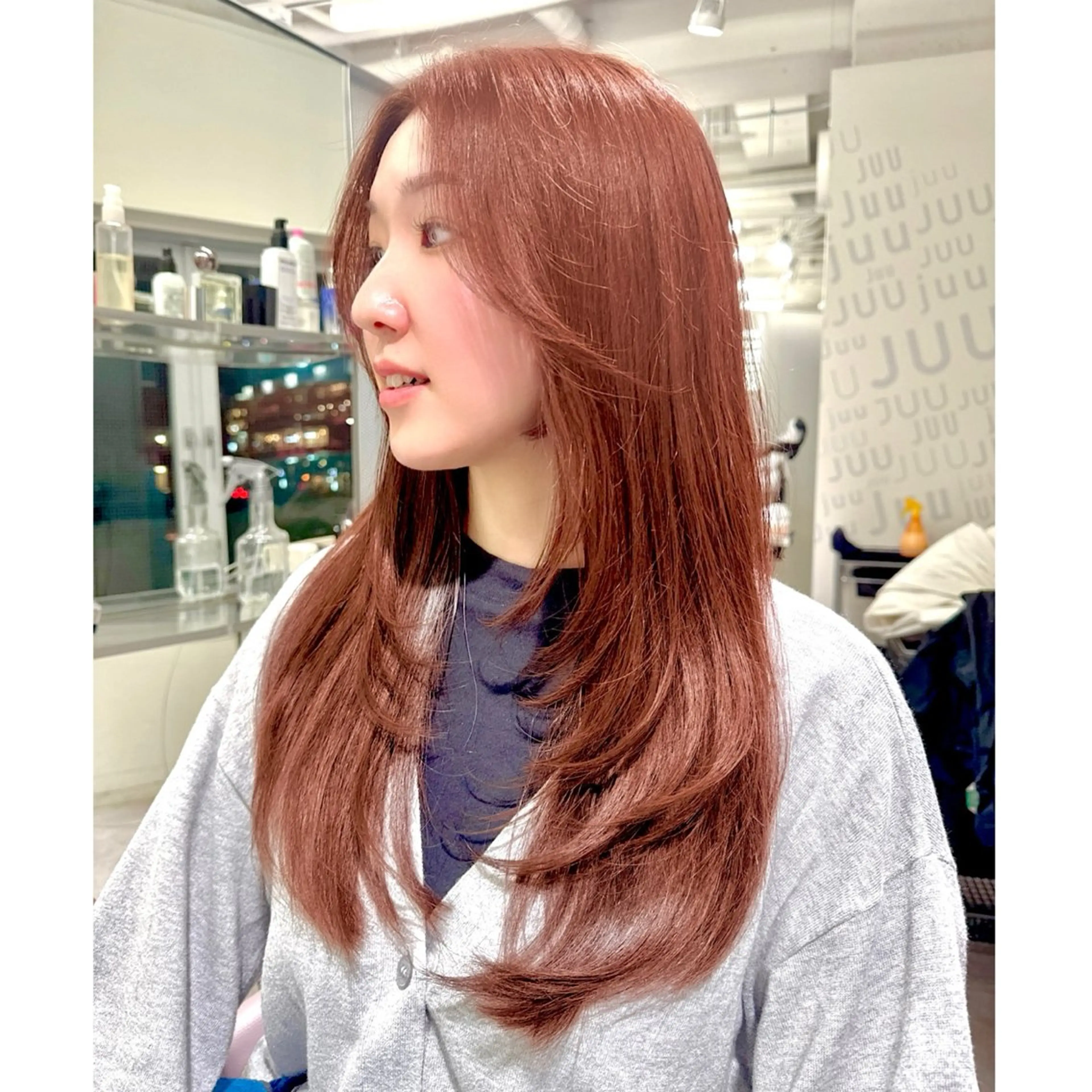 ロング レイヤーカット 森 隆秀/韓国ヘアのヘアスタイル