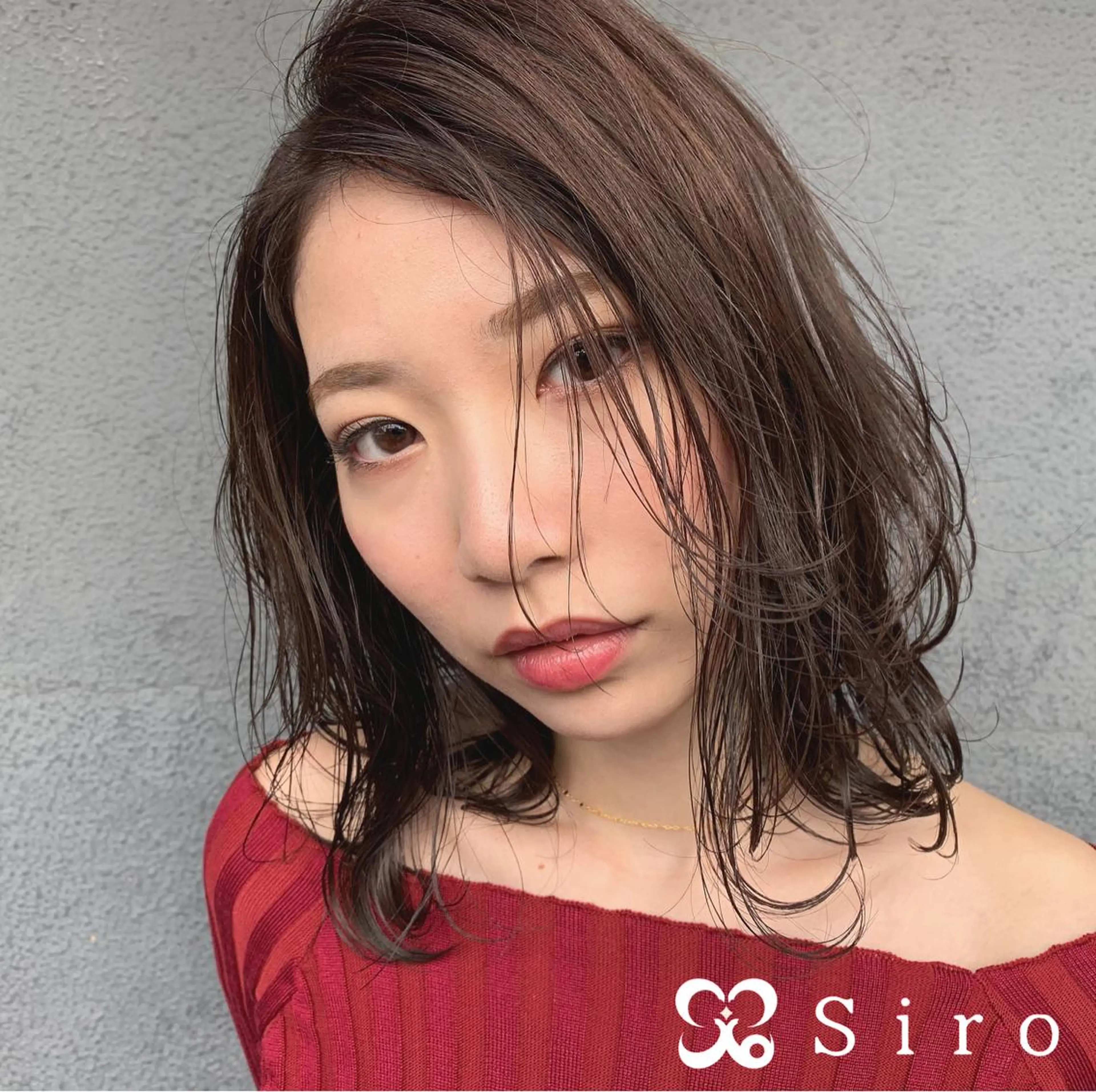 ミディアム カラー グレージュ バイオレットカラー バイオレットグレージュ 外国人風カラー カット ヘアカラー トリートメント 韓国レイヤー/ミルク ティー🦋高橋　暖のヘアスタイル