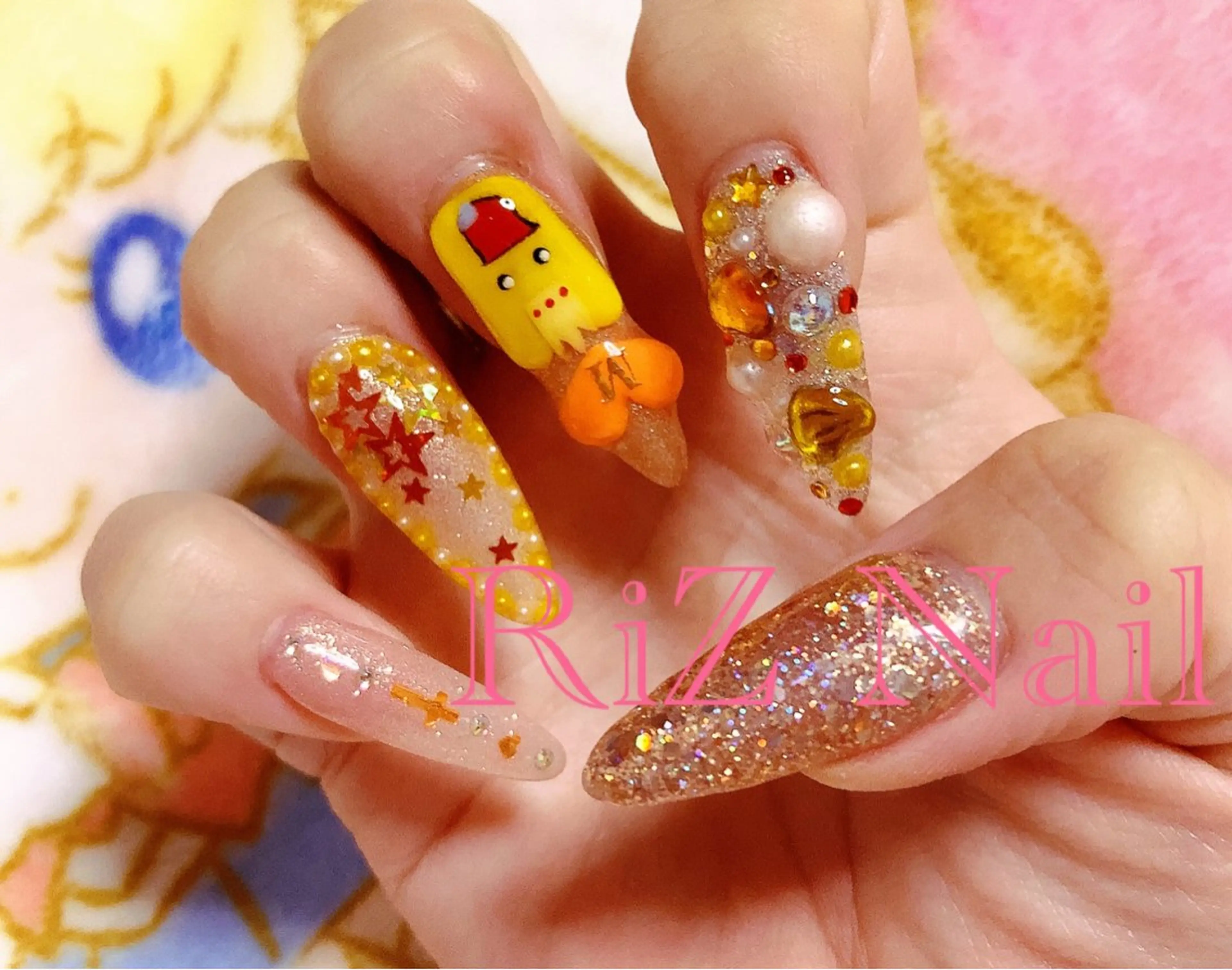 ネイル アートネイル RiZ nail salonのネイルデザイン