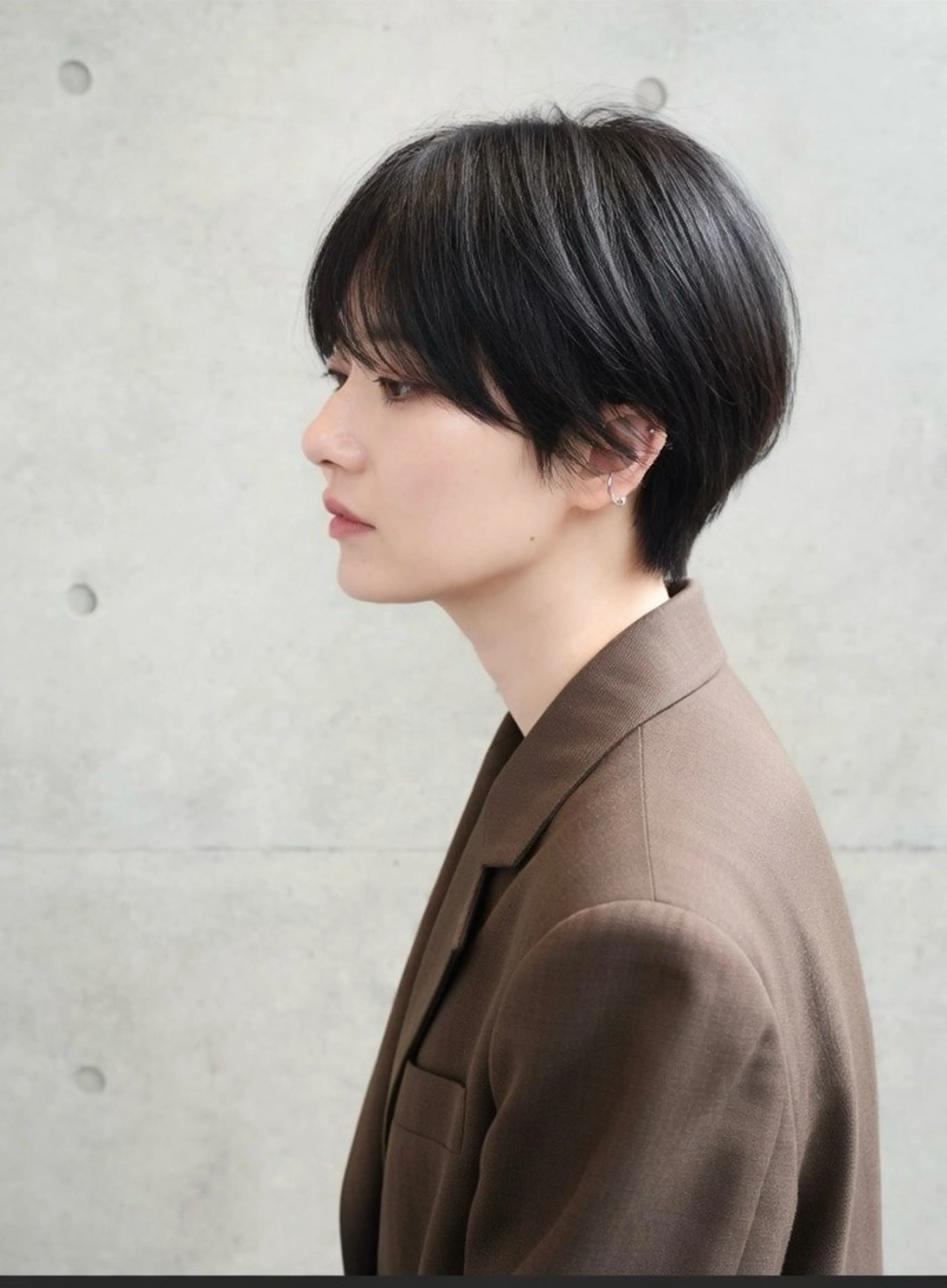 ショート D.I.E.V.A錦糸町店所属・🫧清野/ショート /フェイスレイヤーのヘアスタイル