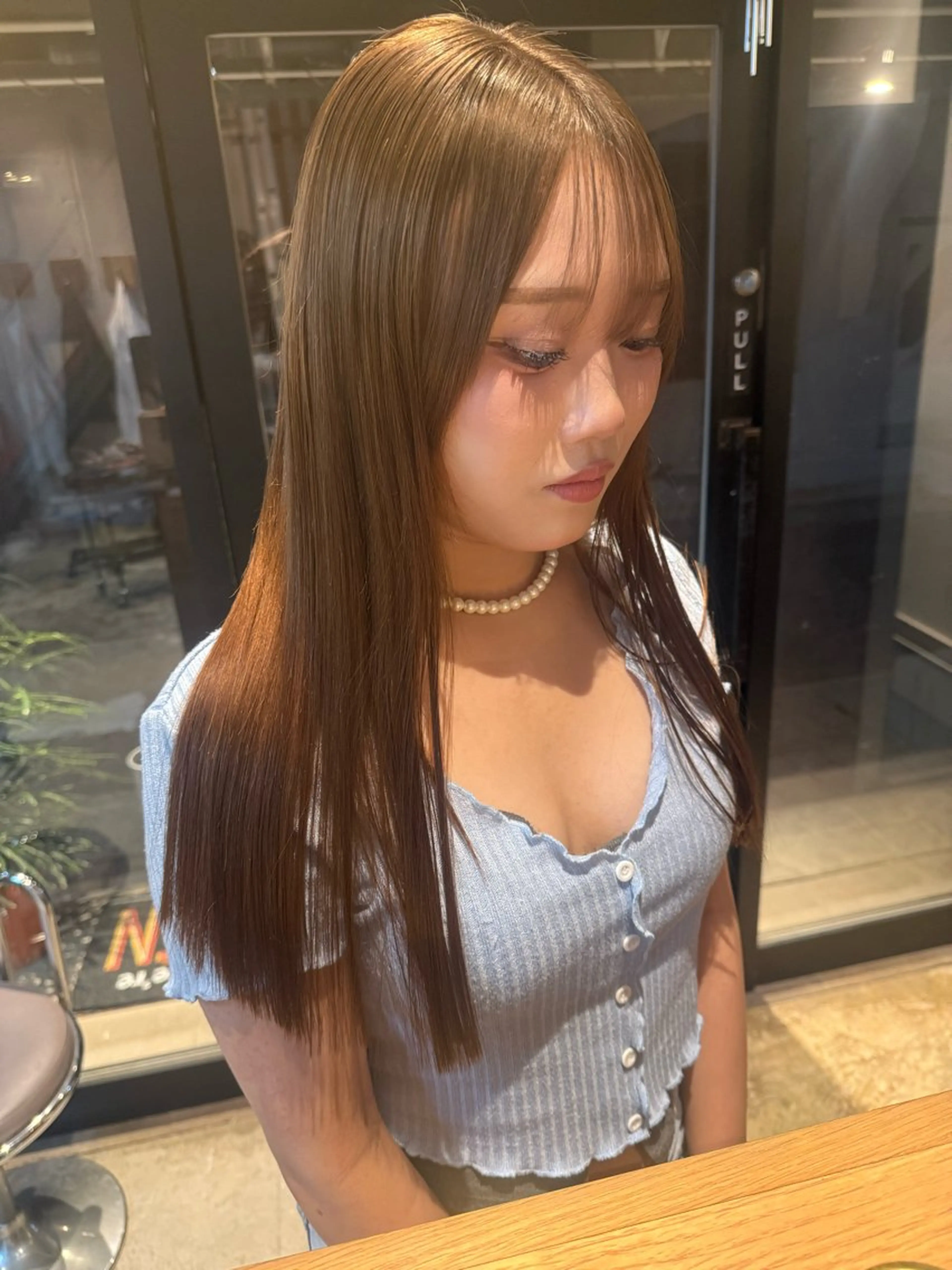 ロング ヘアカラー トリートメント 【副店長】DAYS 2nd 久木山湧也のヘアスタイル