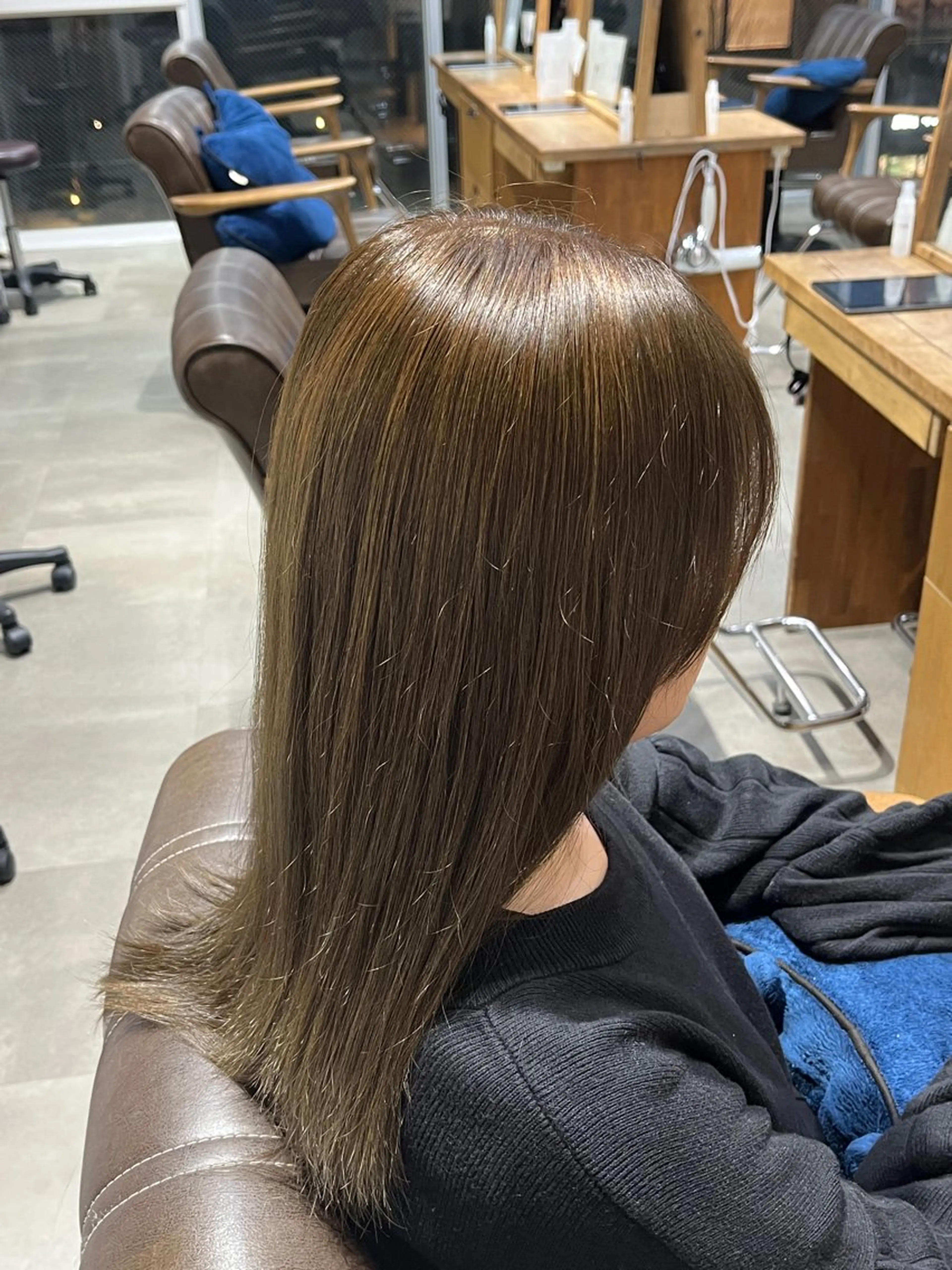 セミロング カラー 蒔田爽真 （マキタソウマ）のヘアスタイル