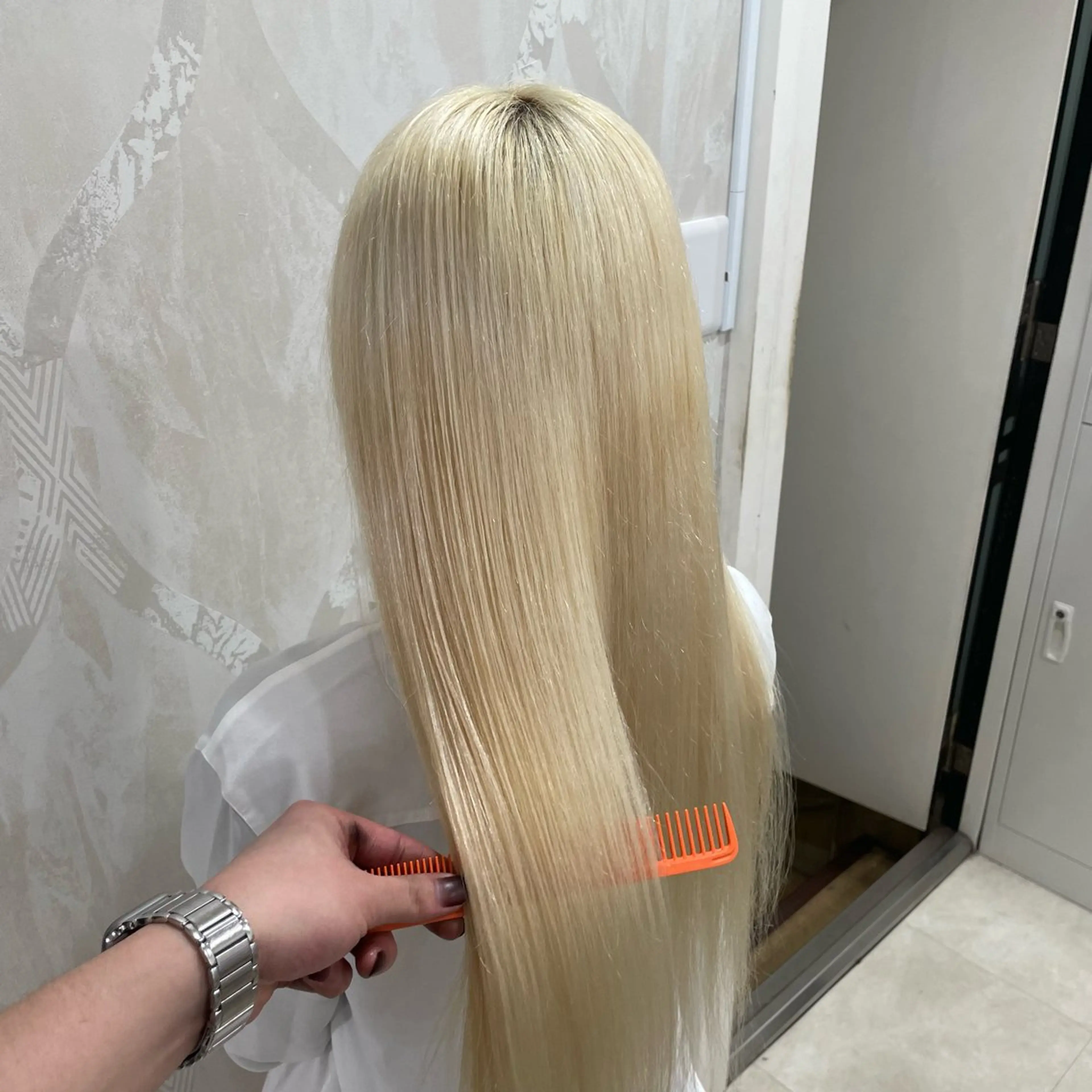 ロング ヘアカラー トリートメント 🌟ハイトーン/ボブ /RYOJU🌟のヘアスタイル