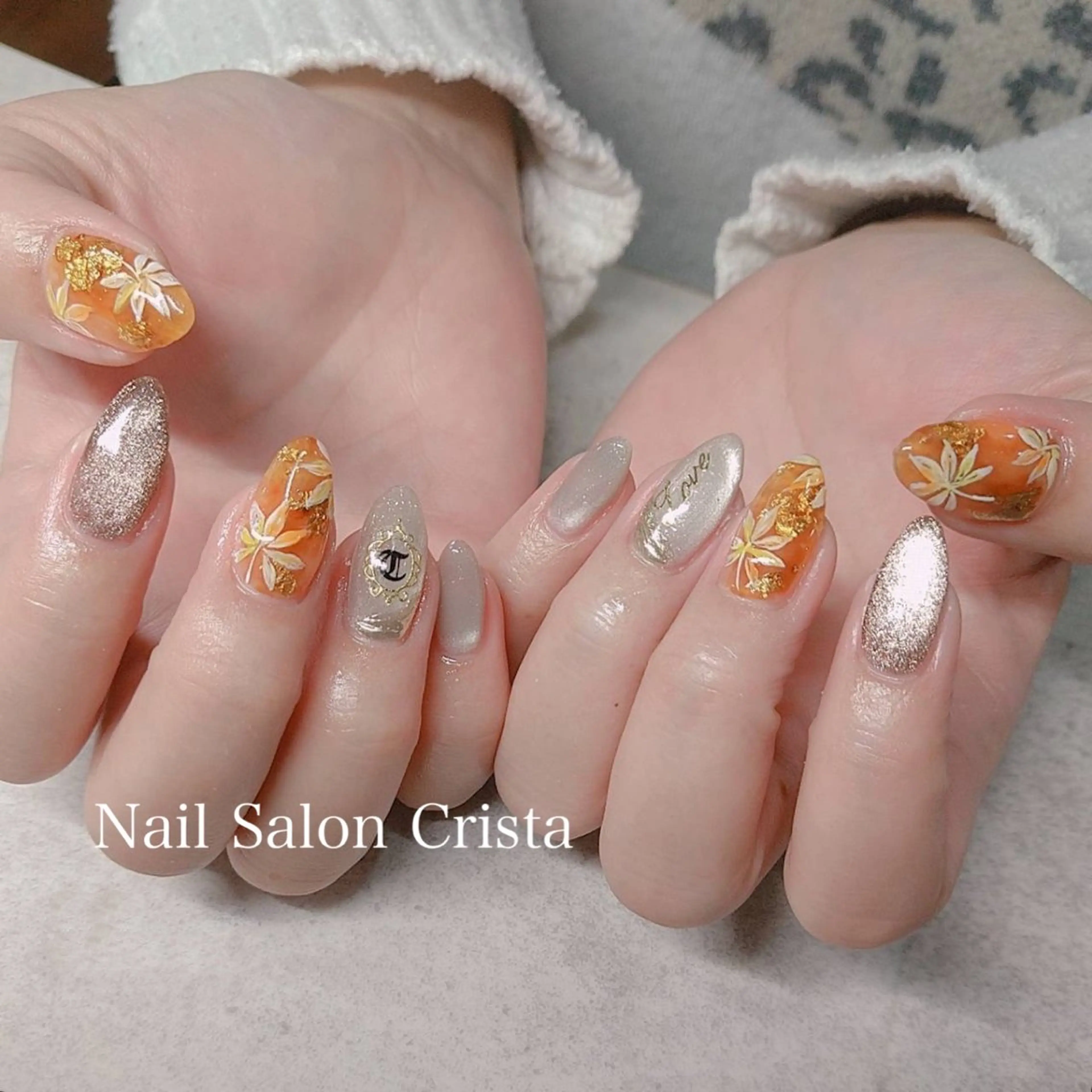 ネイル ジェルネイル パラジェル CRISTA所属・CRISTA MOMOのネイルデザイン