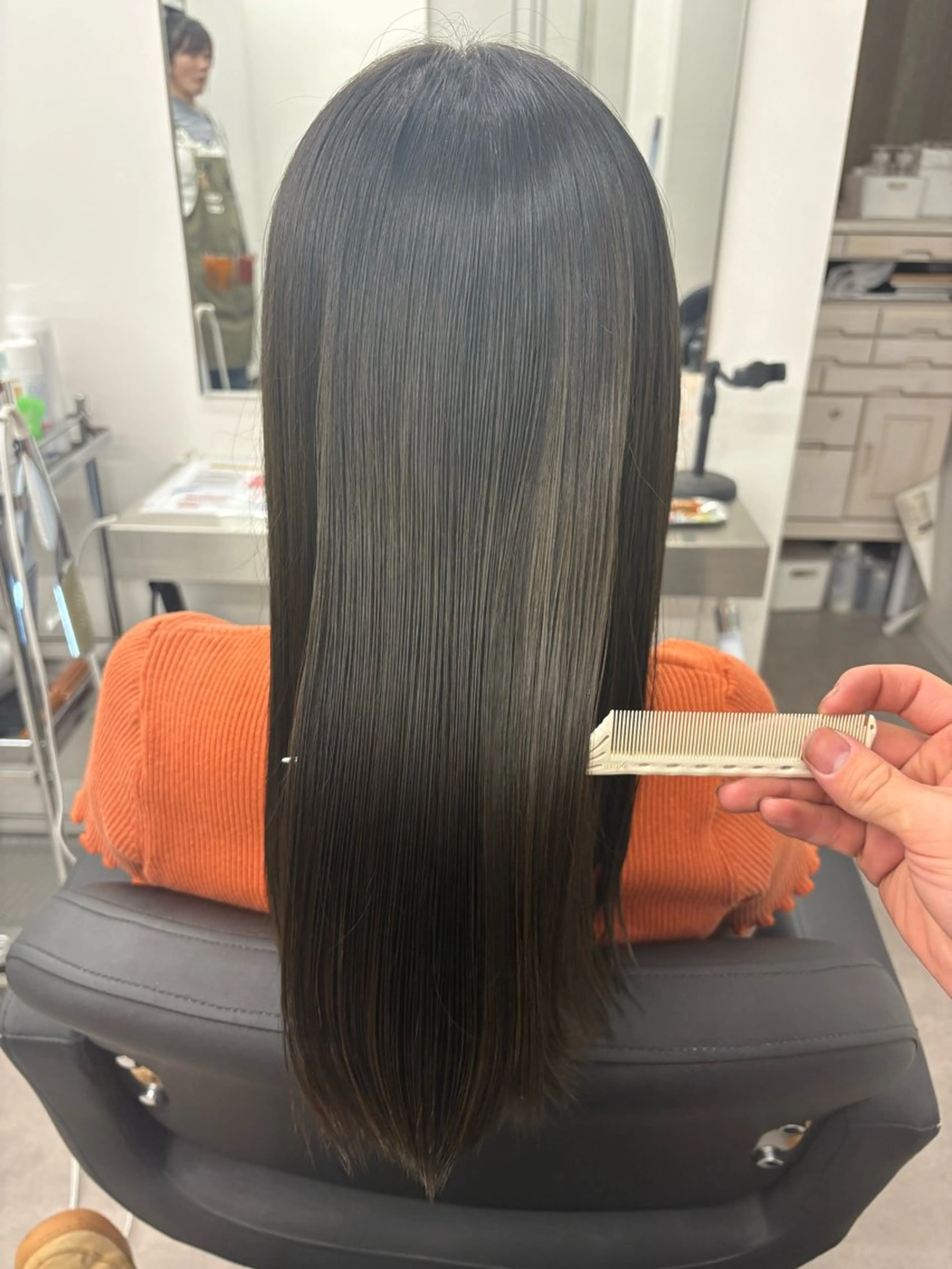 ロング 🫧赤み消し/トーン アップカラー/りゅうのヘアスタイル