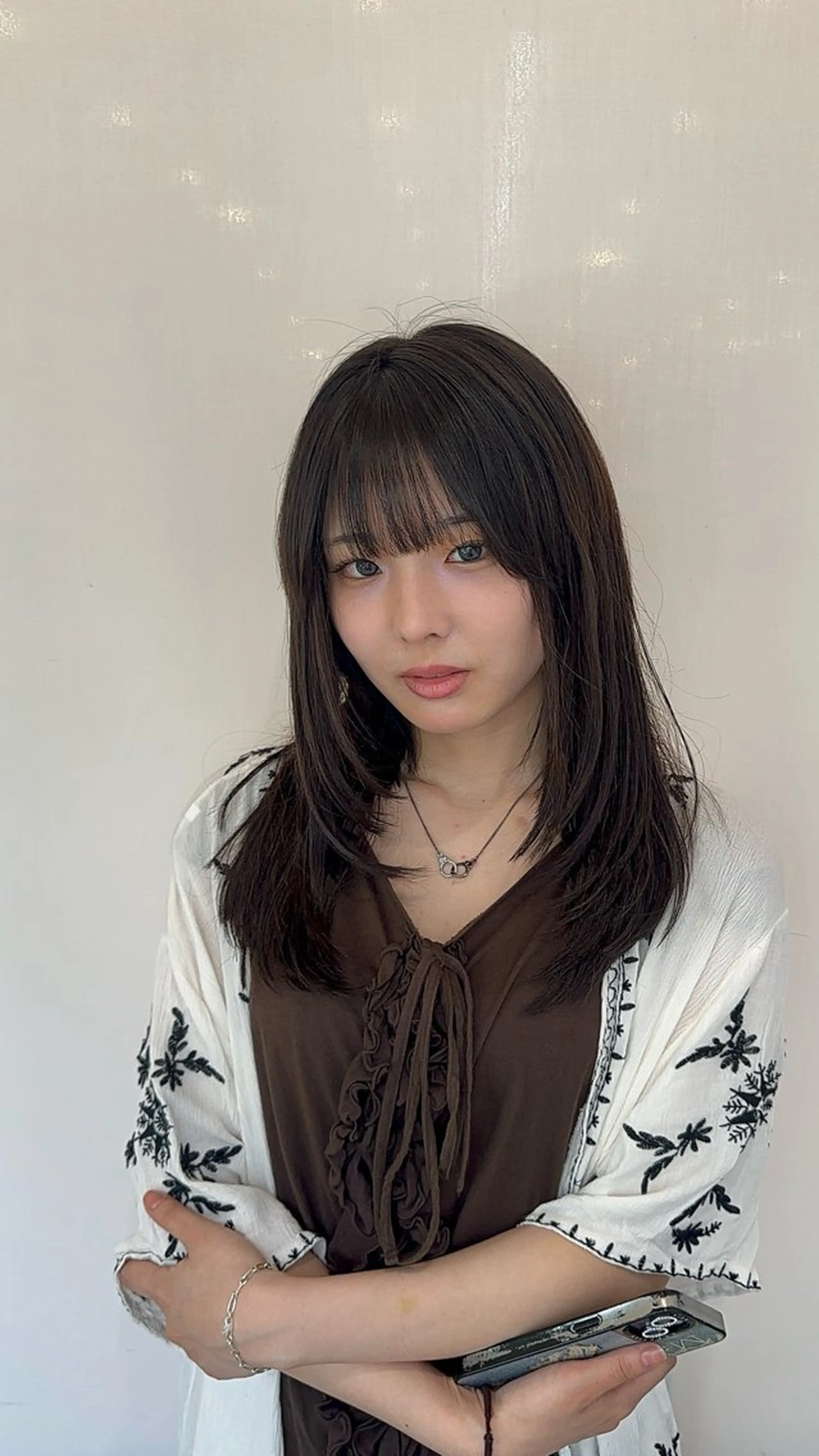 ロング レイヤーカット 縮毛矯正/髪質改善 /ボブ/ともきのヘアスタイル