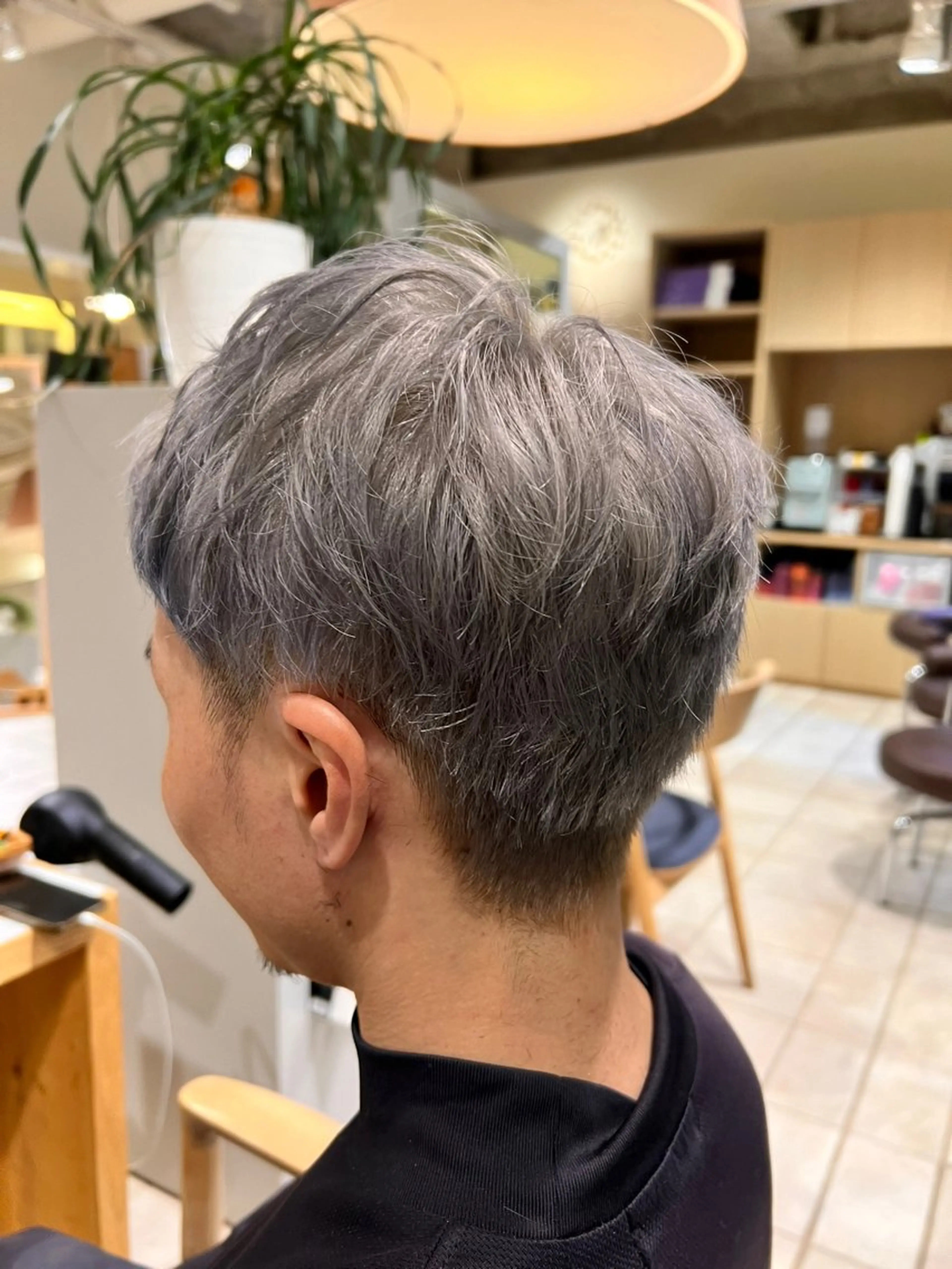 ショート メンズ ヘアーサロン　エムプラス　ヨツバコ所属・壽賀 竜佑のヘアスタイル