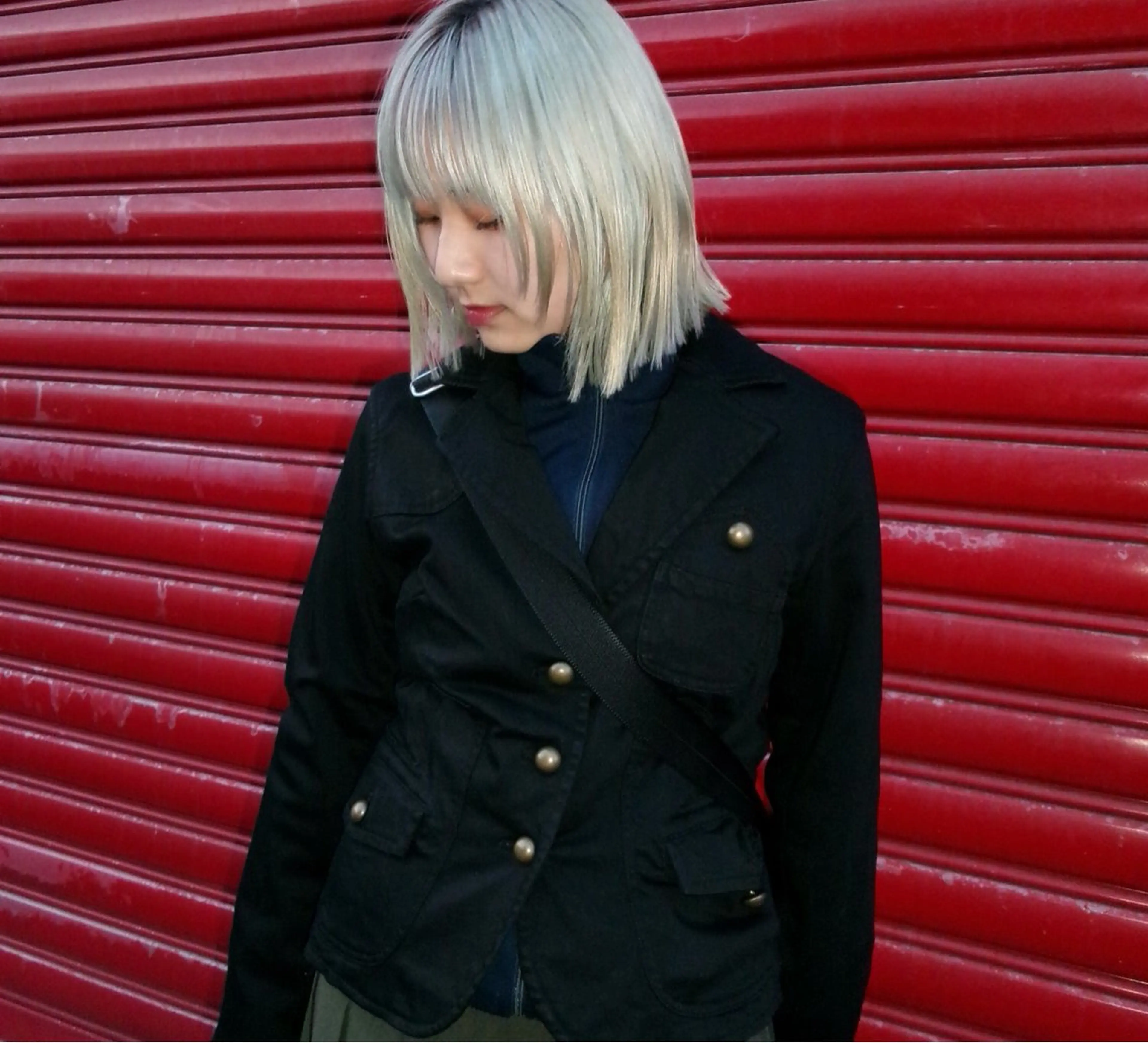 カラー カット ヘアカラー ボブ/ハイトーン 🍄Kurumi🍄のヘアスタイル