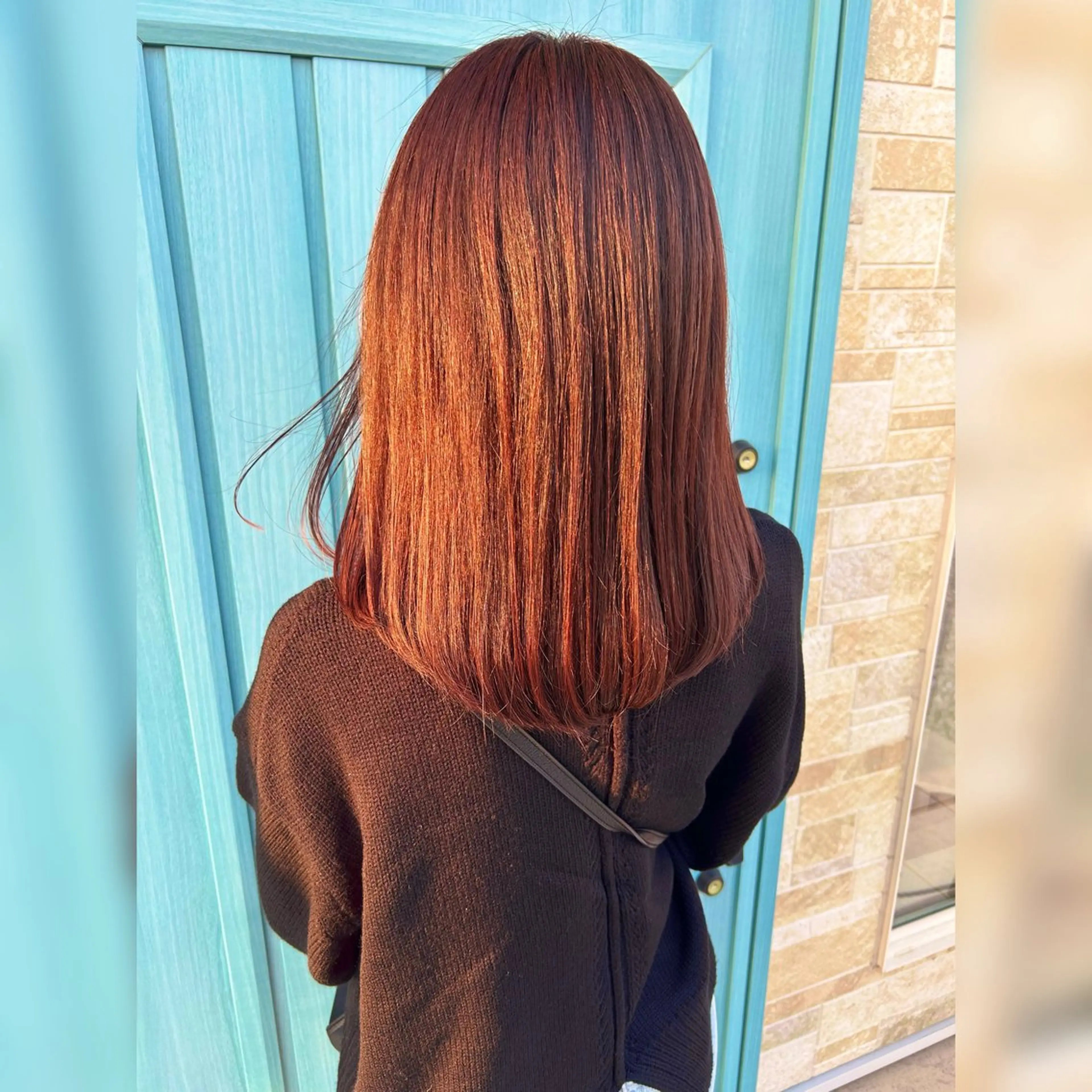 セミロング カラー カット ヘアカラー トリートメント お子様と美容室🧸 HidamaRi絢菜のヘアスタイル