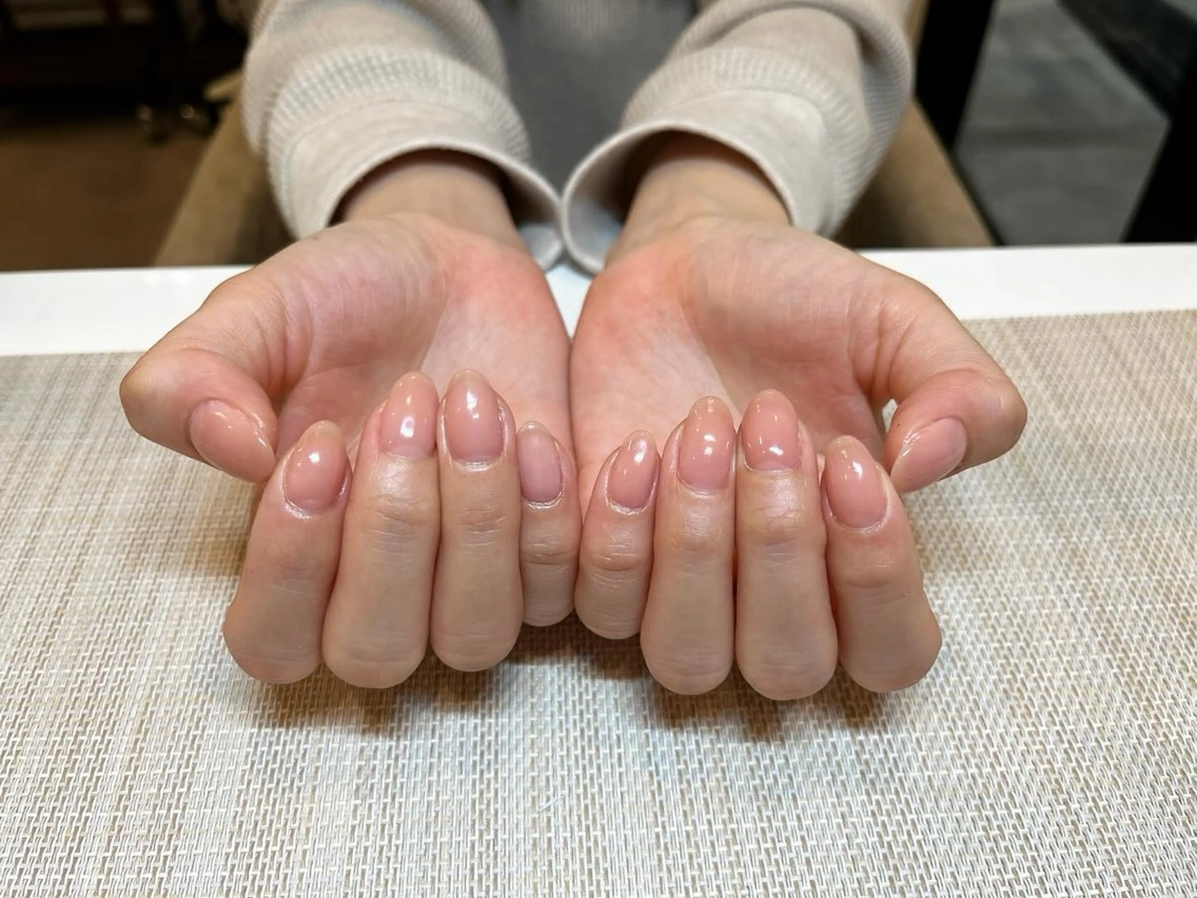 ネイル ワンカラーネイル ハンドネイル プライベートサロン N's Nailのネイルデザイン