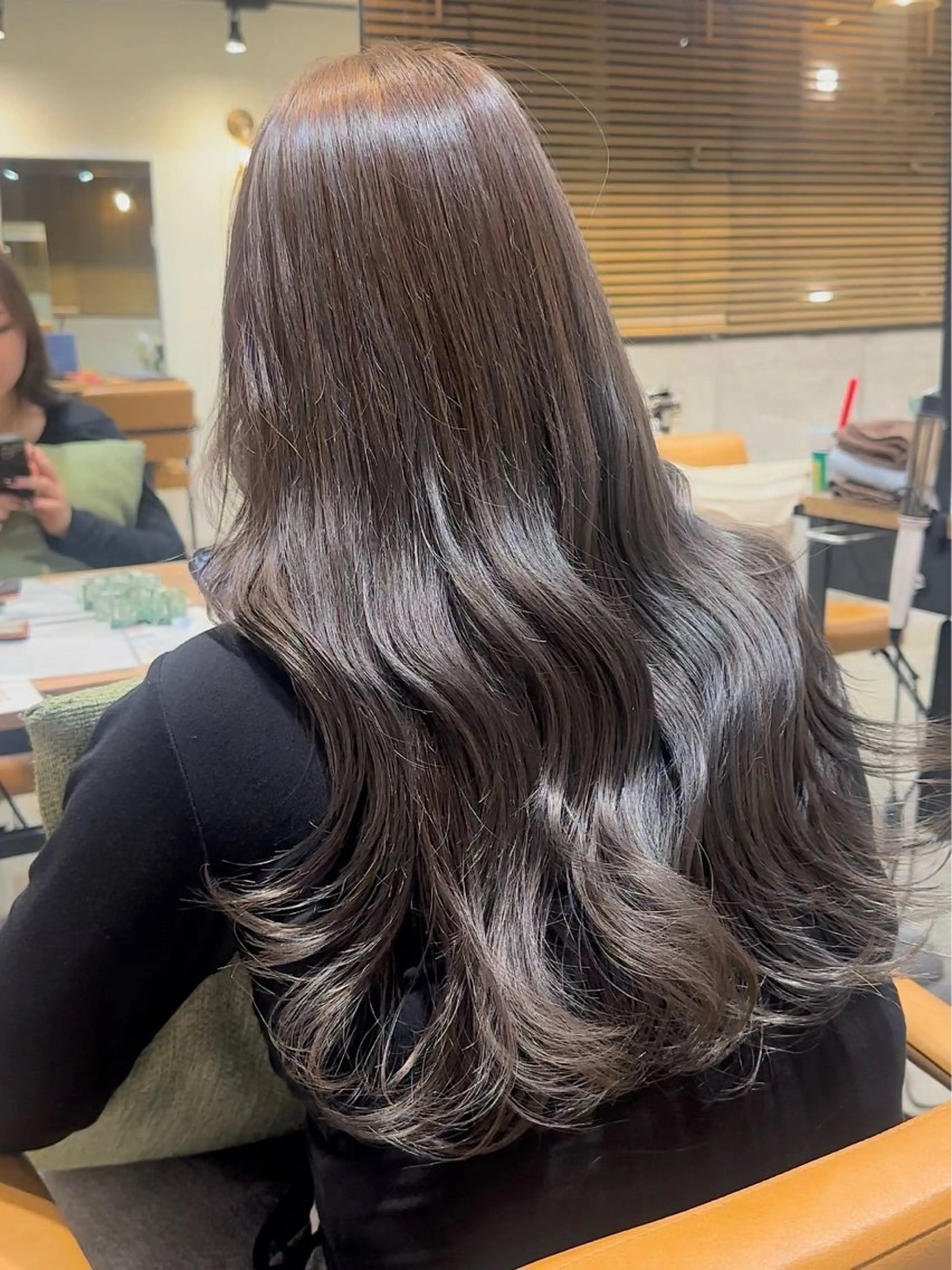 ロング カラー カット ヘアカラー La Bonheur hair parfait所属・谷本虎太郎 レイヤー🌈ボブのヘアスタイル