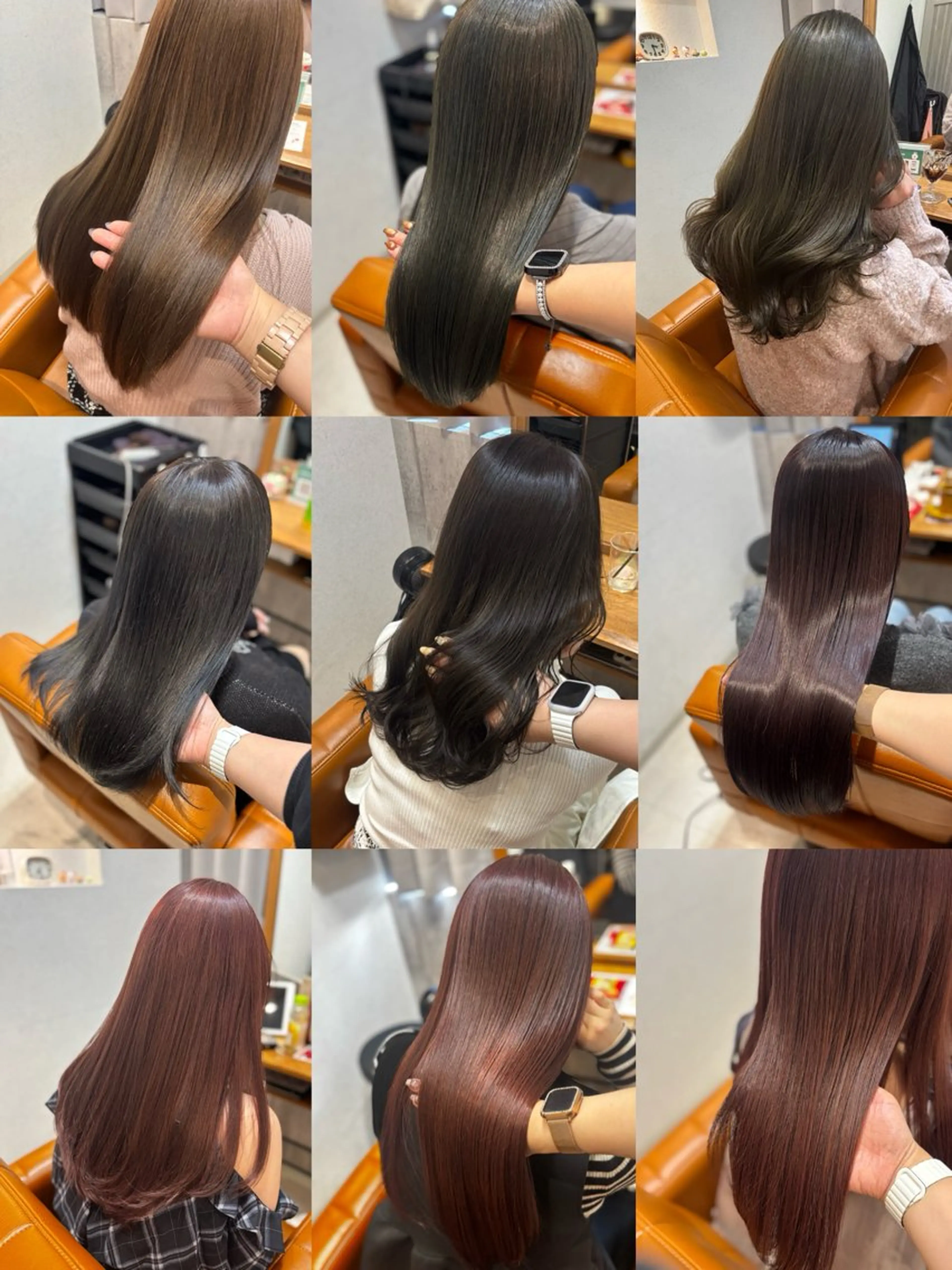 ロング 髪質改善 トリートメント カット トリートメント 【完全個室】髪質改善 暖色カラー/山崎唯奈のヘアスタイル