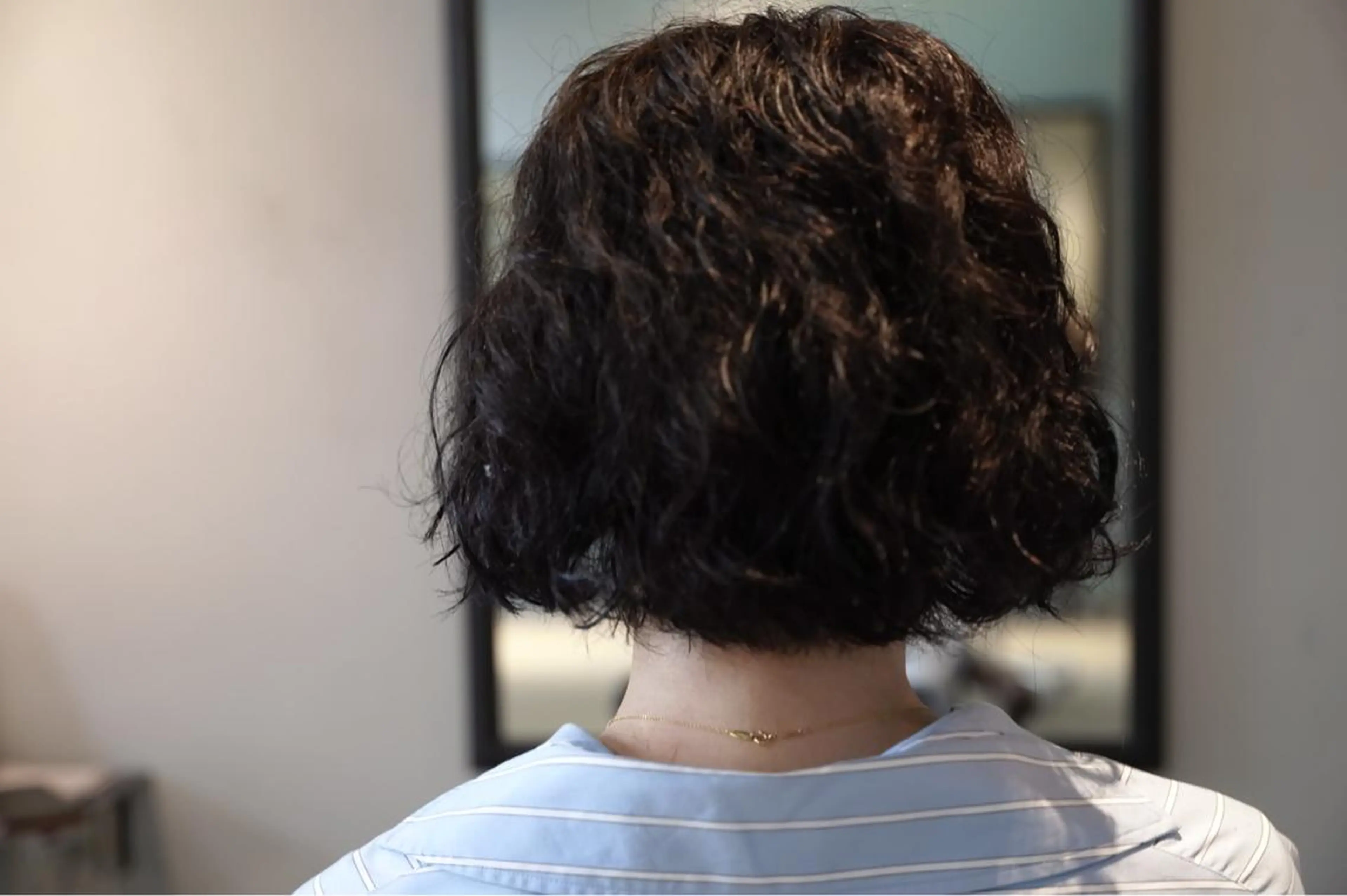 ショート パーマ ルームスリー room3のヘアスタイル